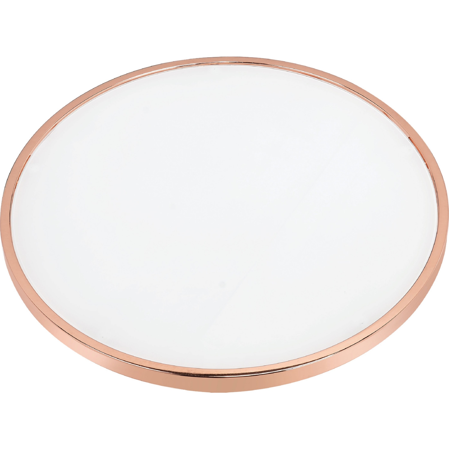 Alivia Glass/Metal Round Coffee Table