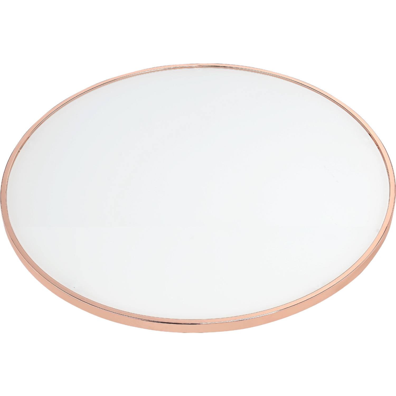 Alivia Glass/Metal Round End Table