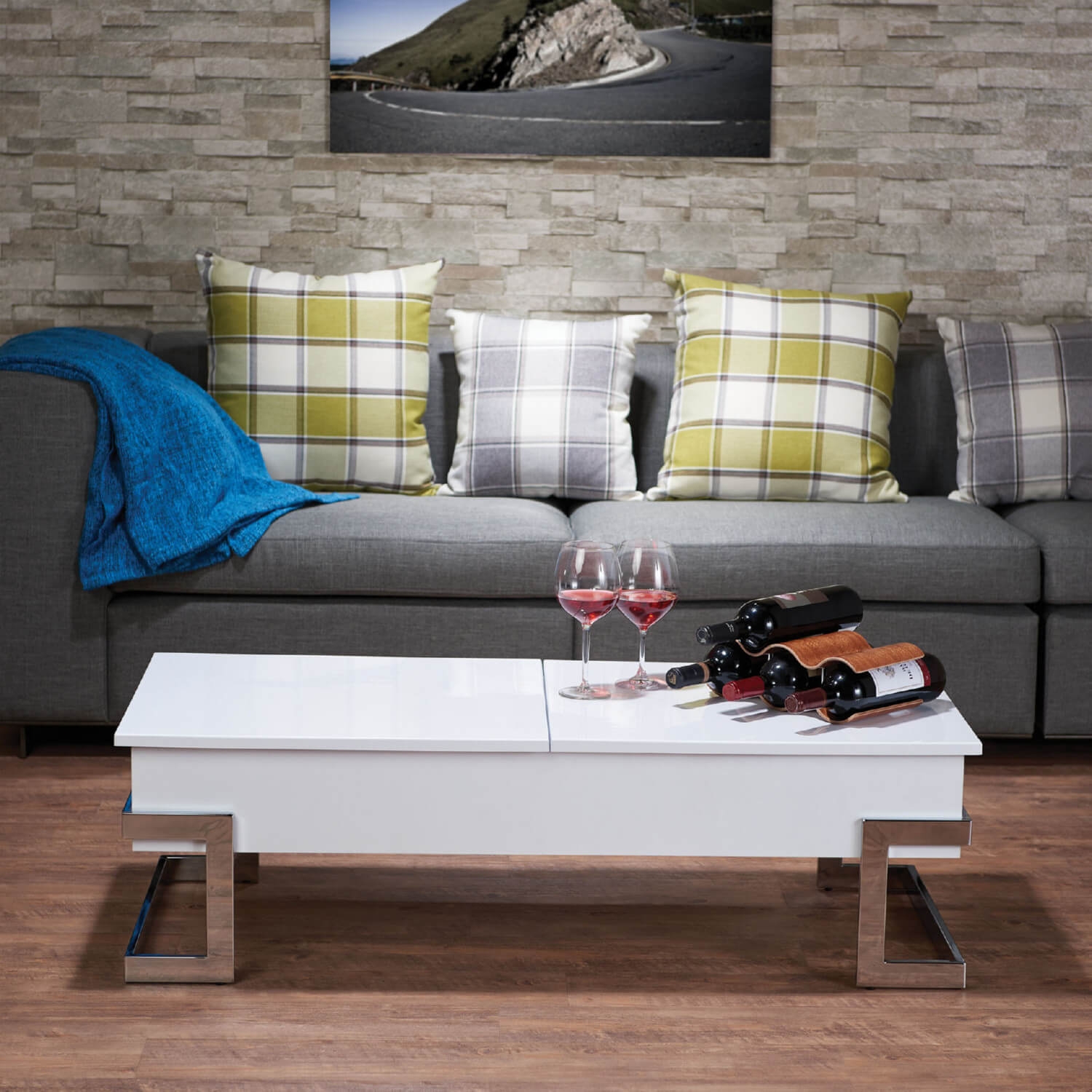 Calnan Lift Top Rectangular Storage Coffee Table
