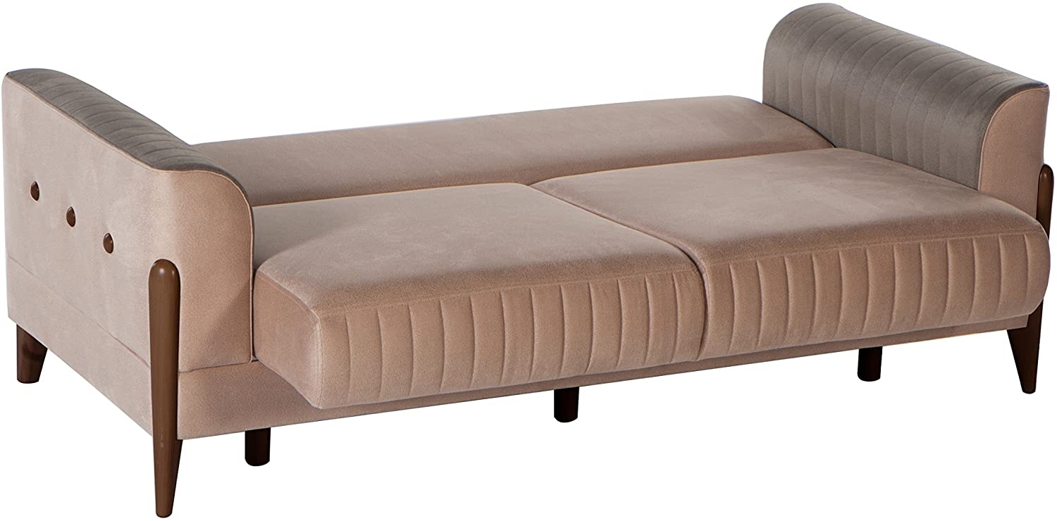 Piero Fabric Storage Sleeper Living Room Set