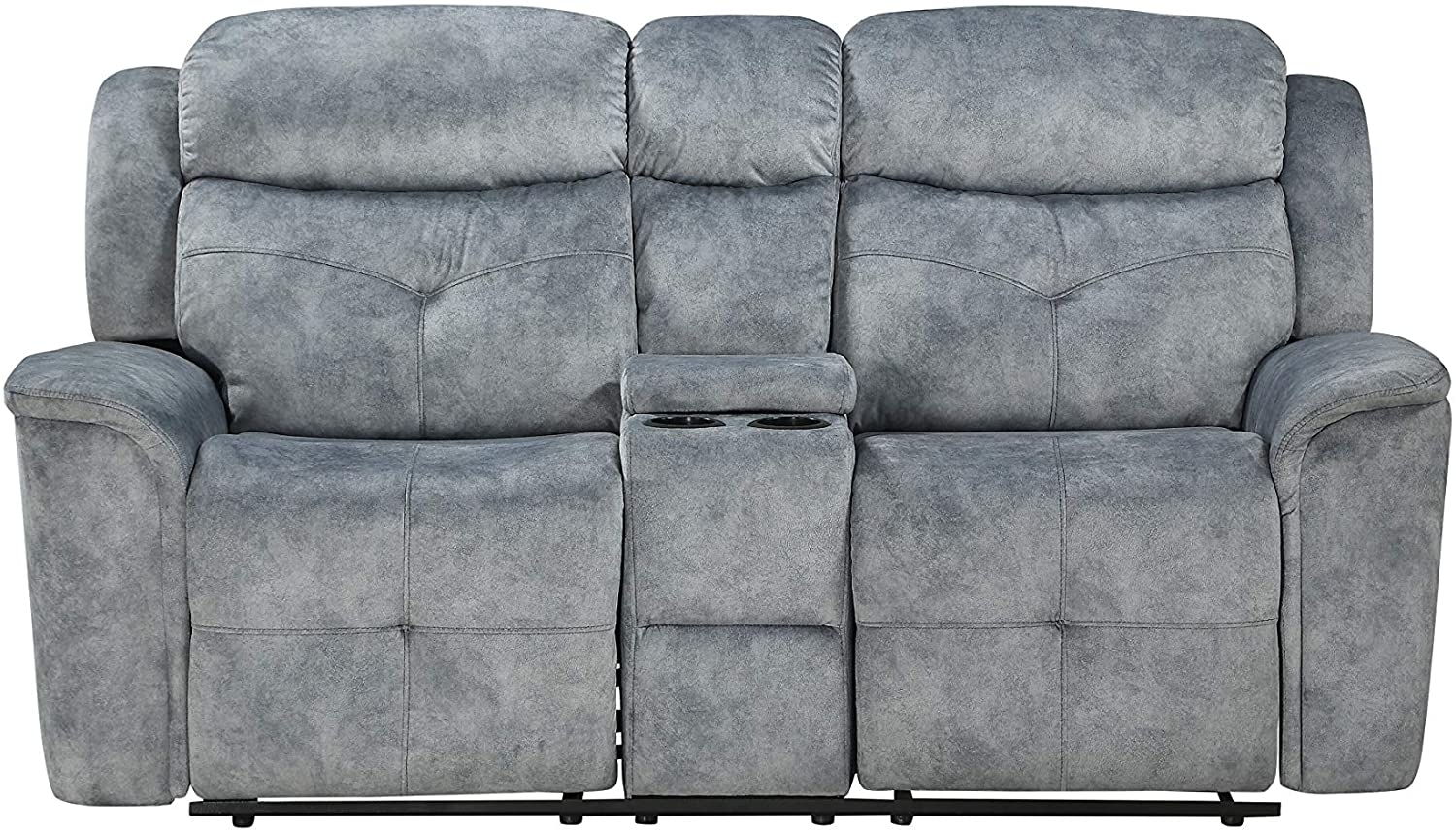 Mariana Fabric Microfiber Reclining Living Room Set