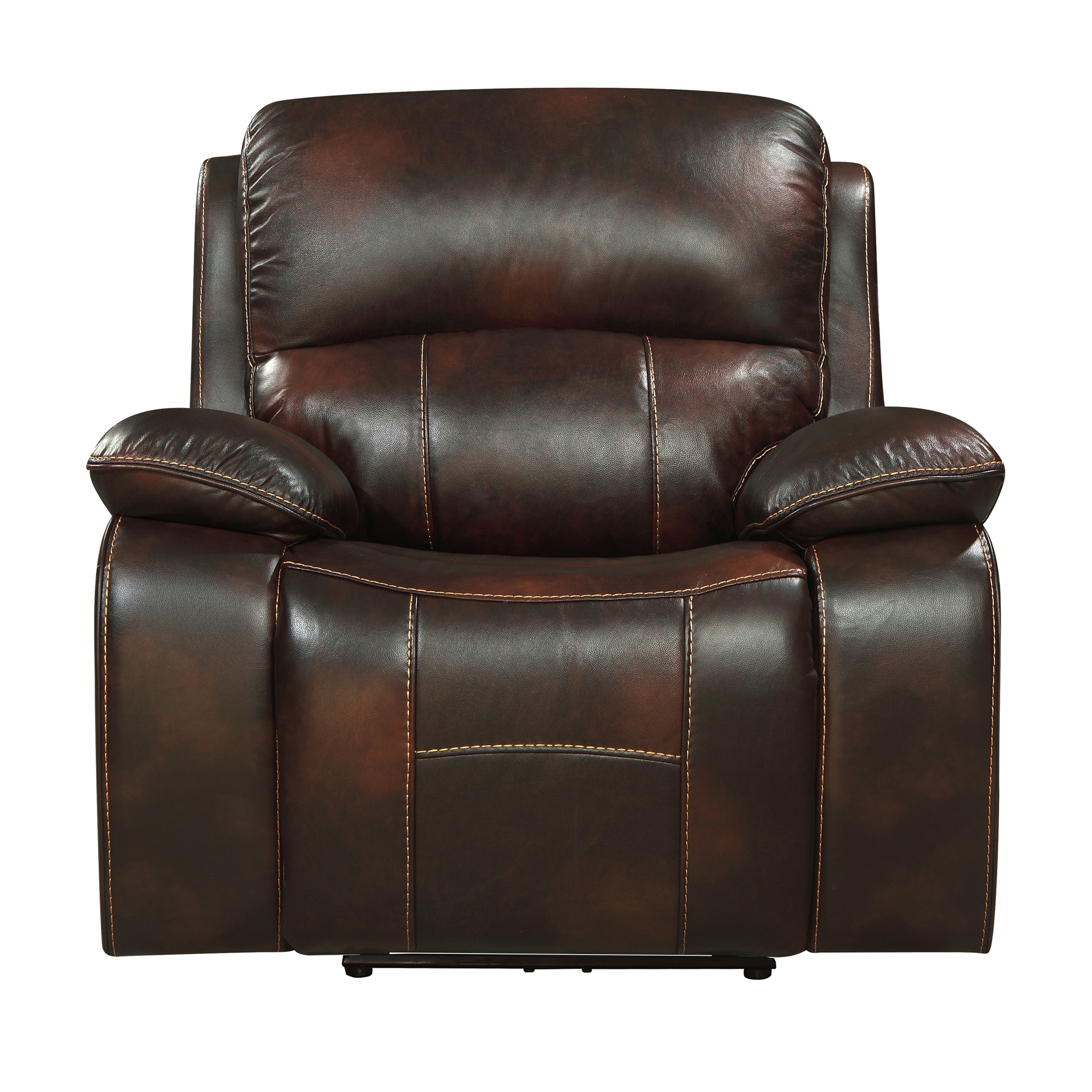 Mahala Leather/Bi-Cast Vinyl Recliner Chair