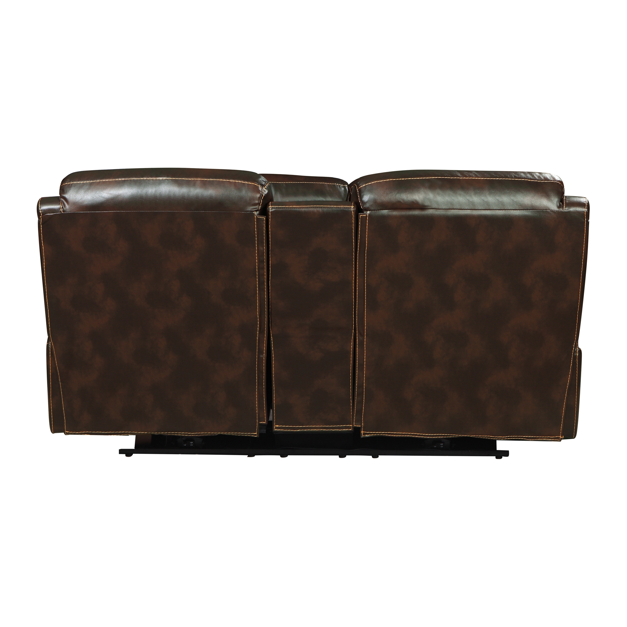 Mahala Leather/Bi-Cast Vinyl Double Reclining Loveseat