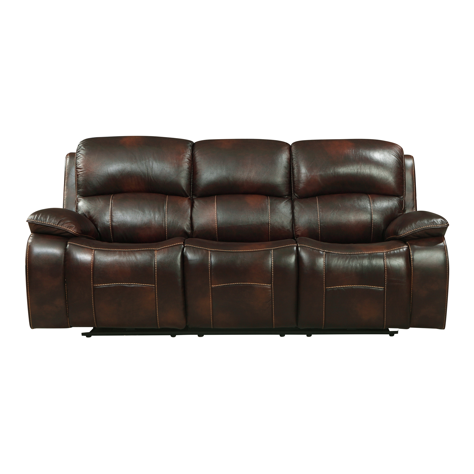 Mahala Leather/Bi-Cast Viny Reclining Sofa