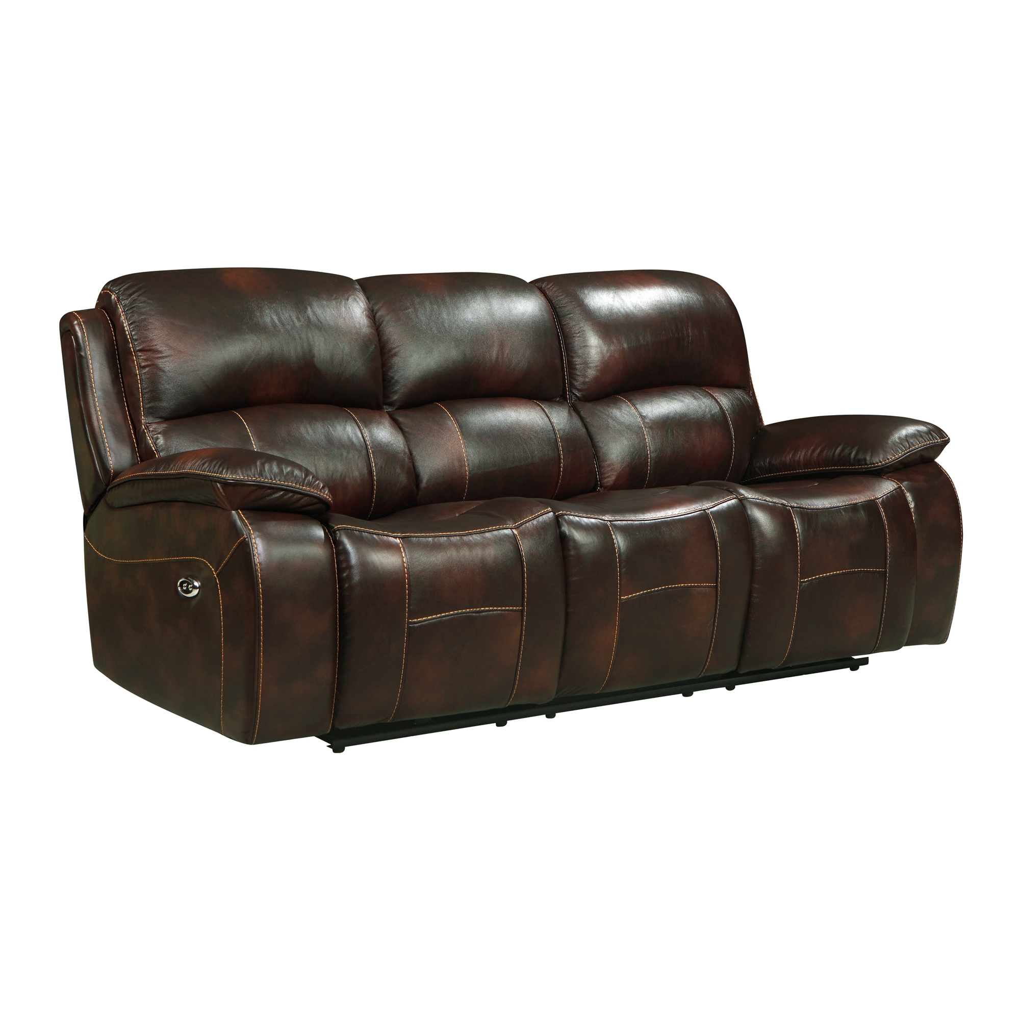 Mahala Leather/Bi-Cast Viny Reclining Sofa