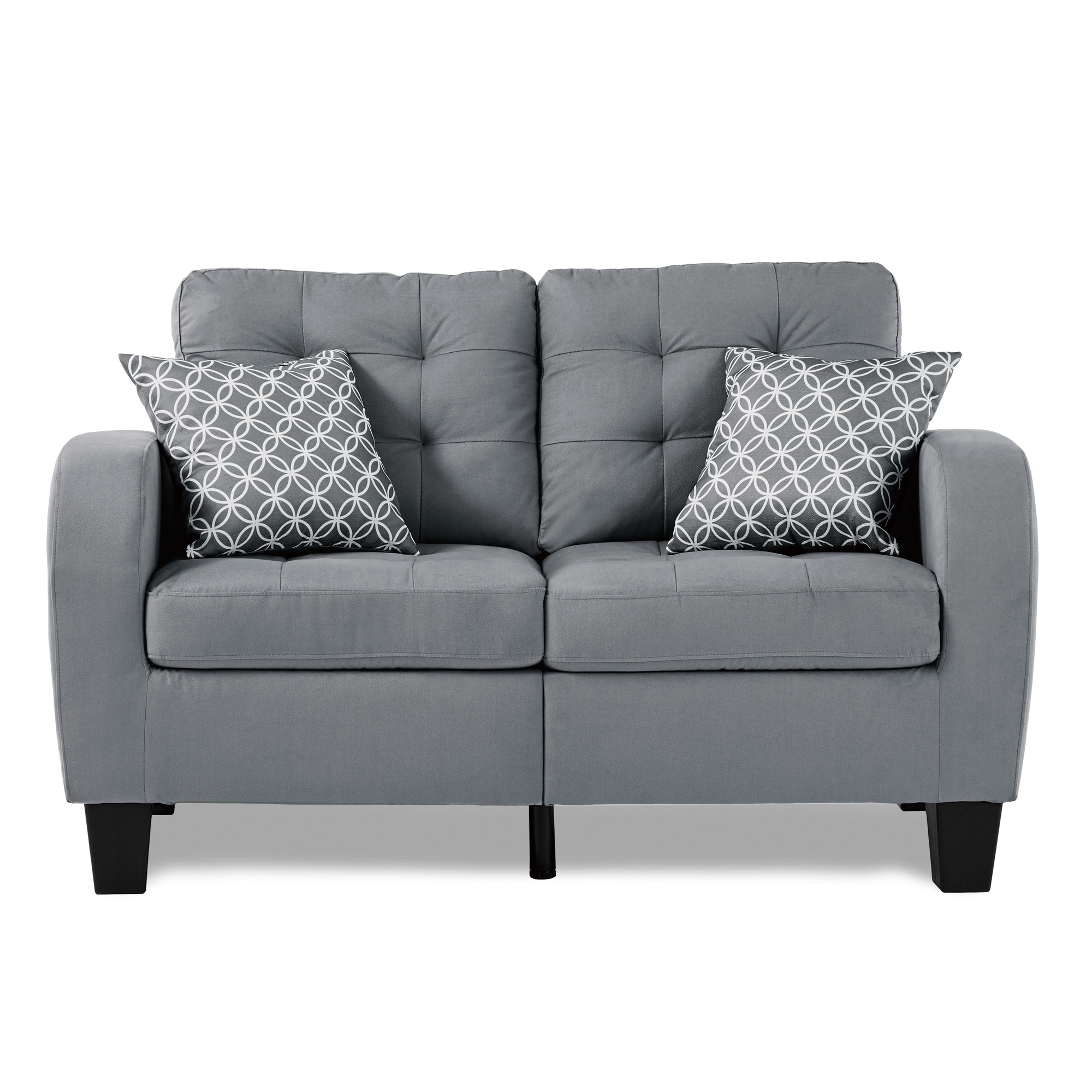 Sinclair Polyester Fabric Loveseat