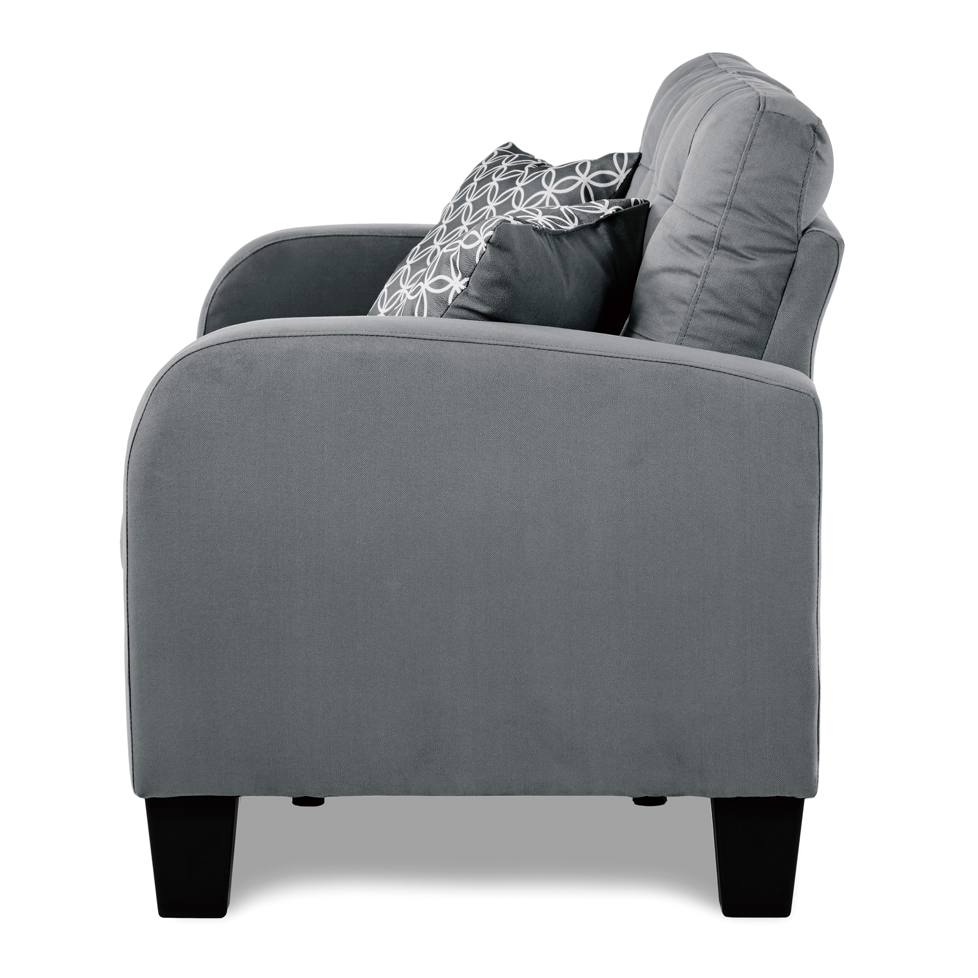 Sinclair Polyester Fabric Loveseat