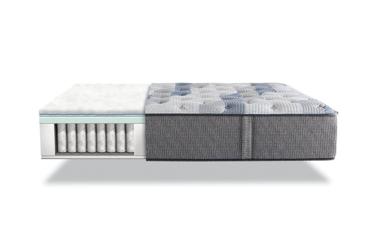 WRS iComfort Hybrid Blue Fusion 200 13.5" Plush Mattress, King Size