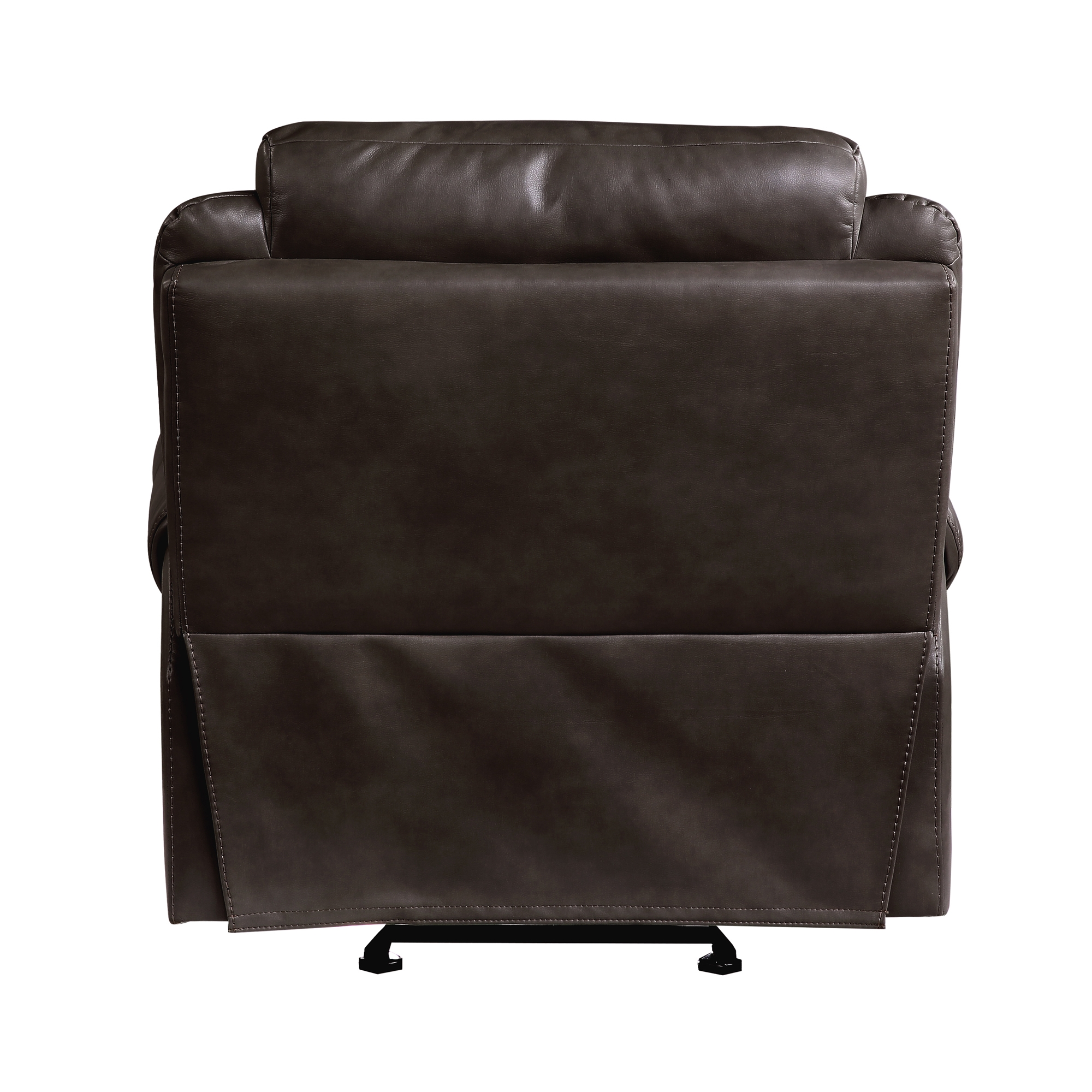 Aram Glider Leatherette/Mircofiber Reclining Chair