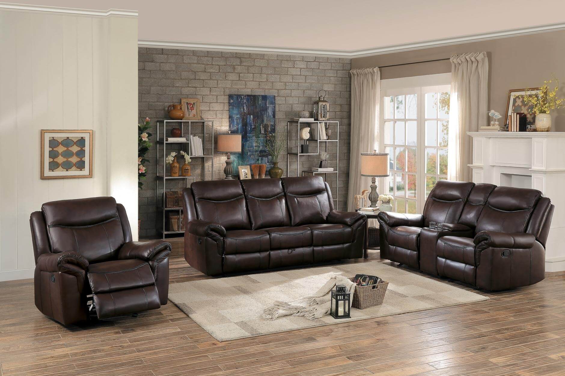 Aram Living Room Set by Homelegance