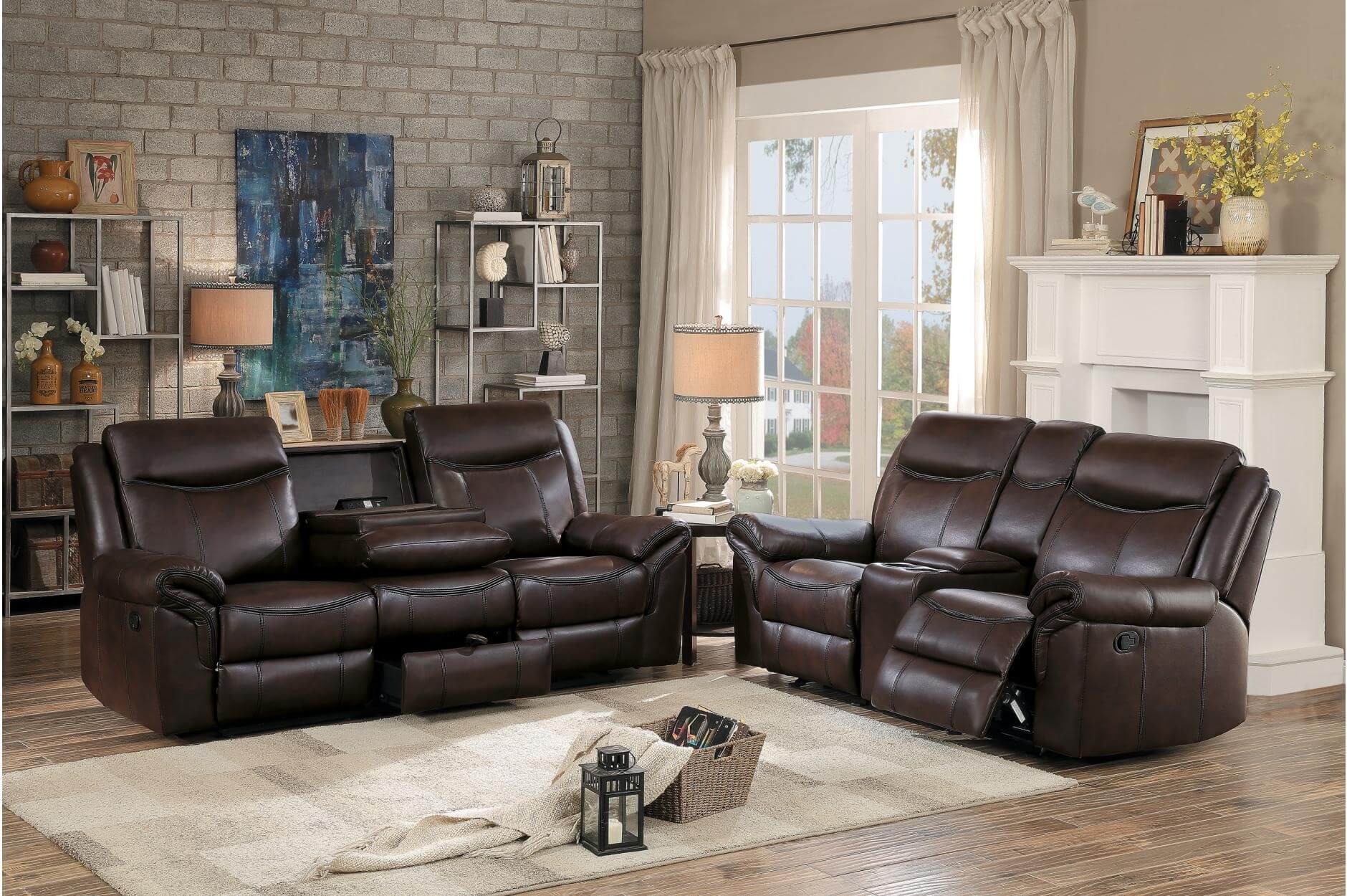 Aram Living Room Set by Homelegance