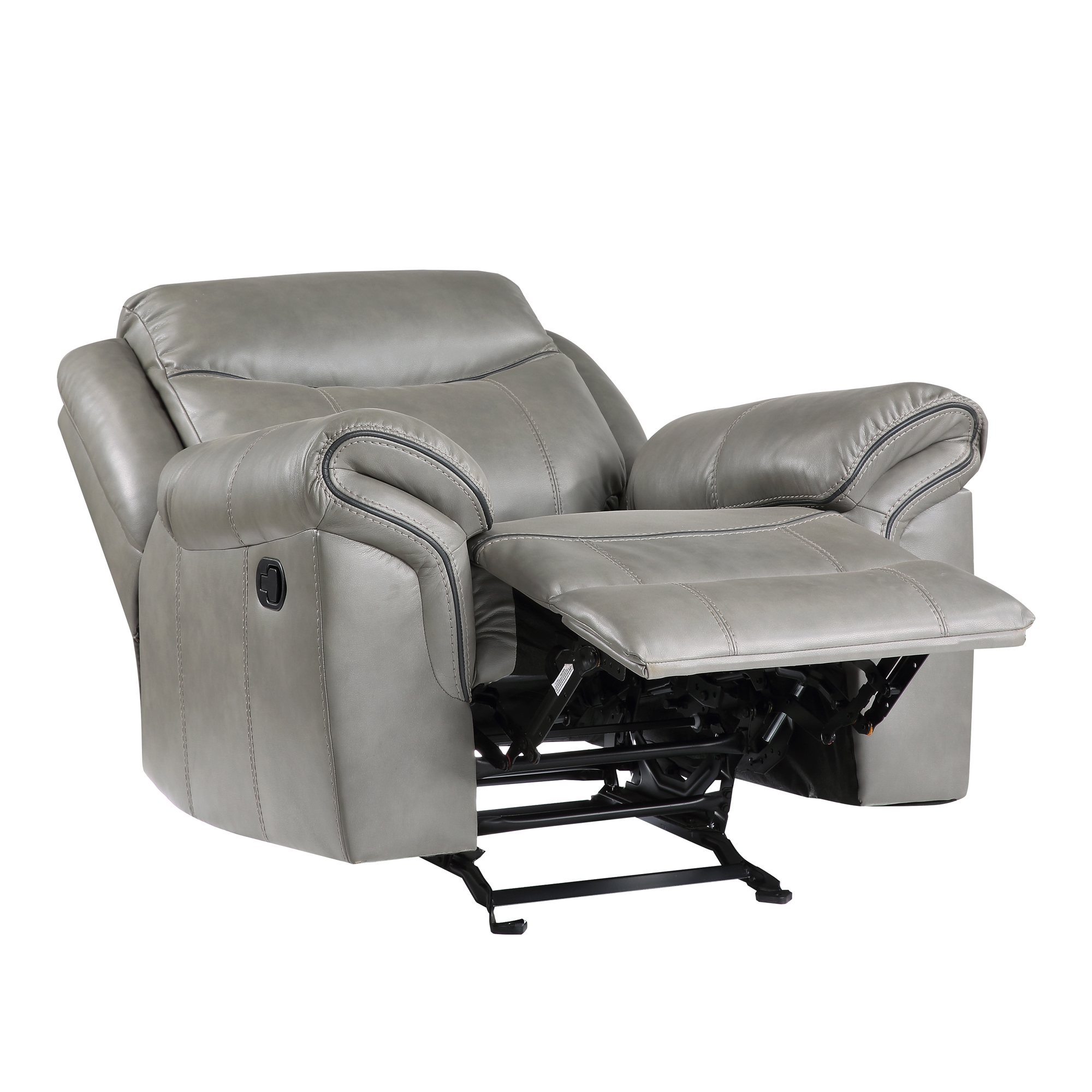 Aram Leatherette Glider Reclining Chair