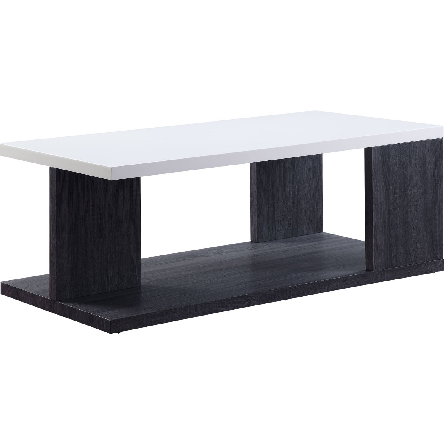 Pancho Wood Rectangular Coffee Table Set
