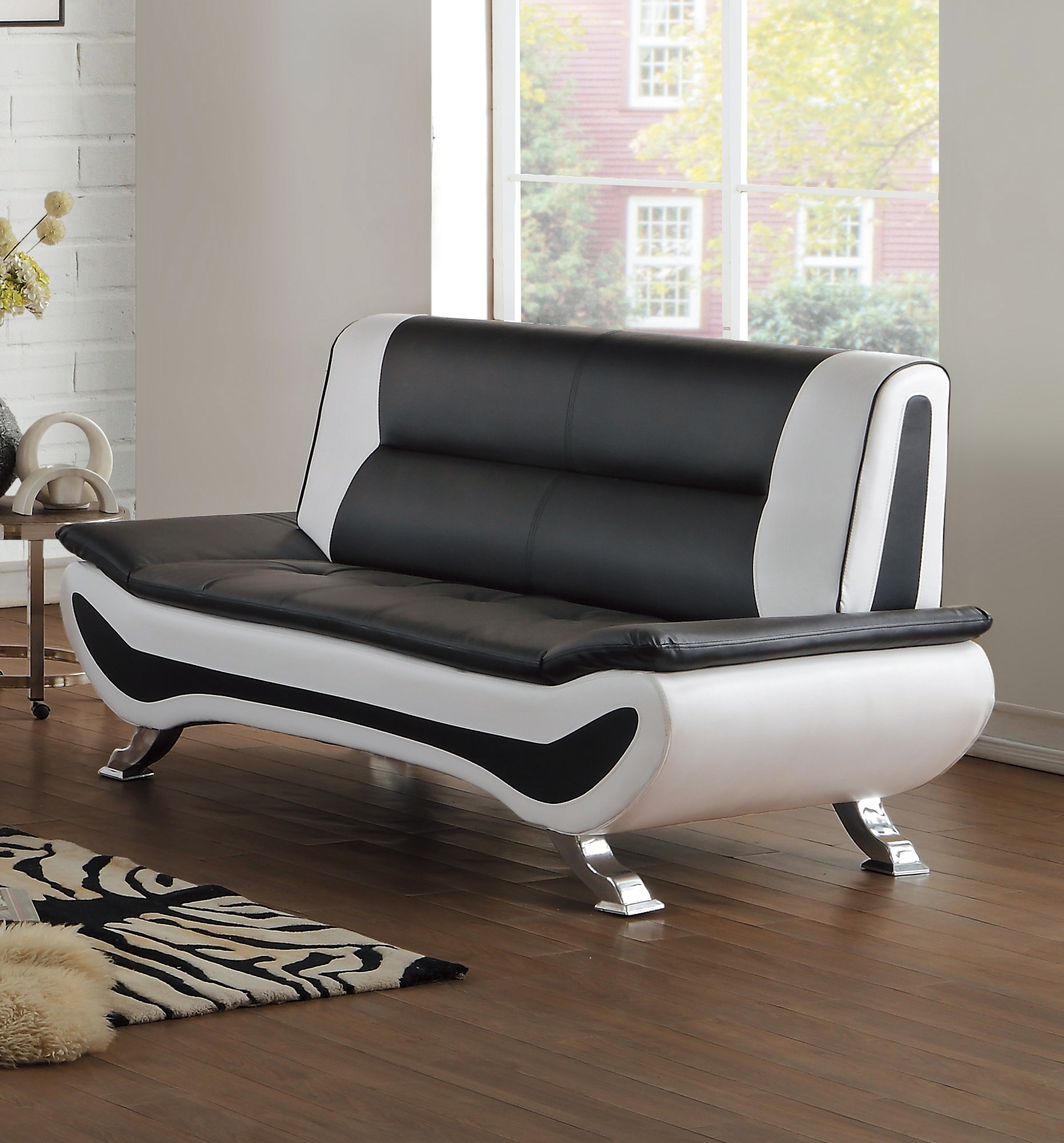 Veloce Leatherette Living Room Set