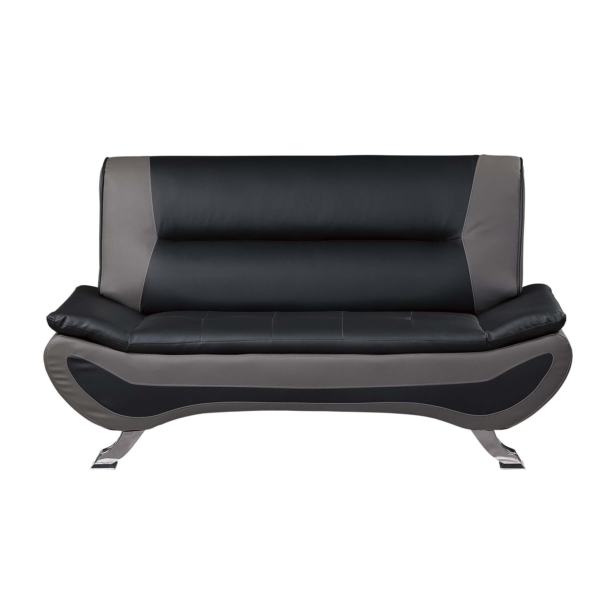 Veloce Leatherette Loveseat