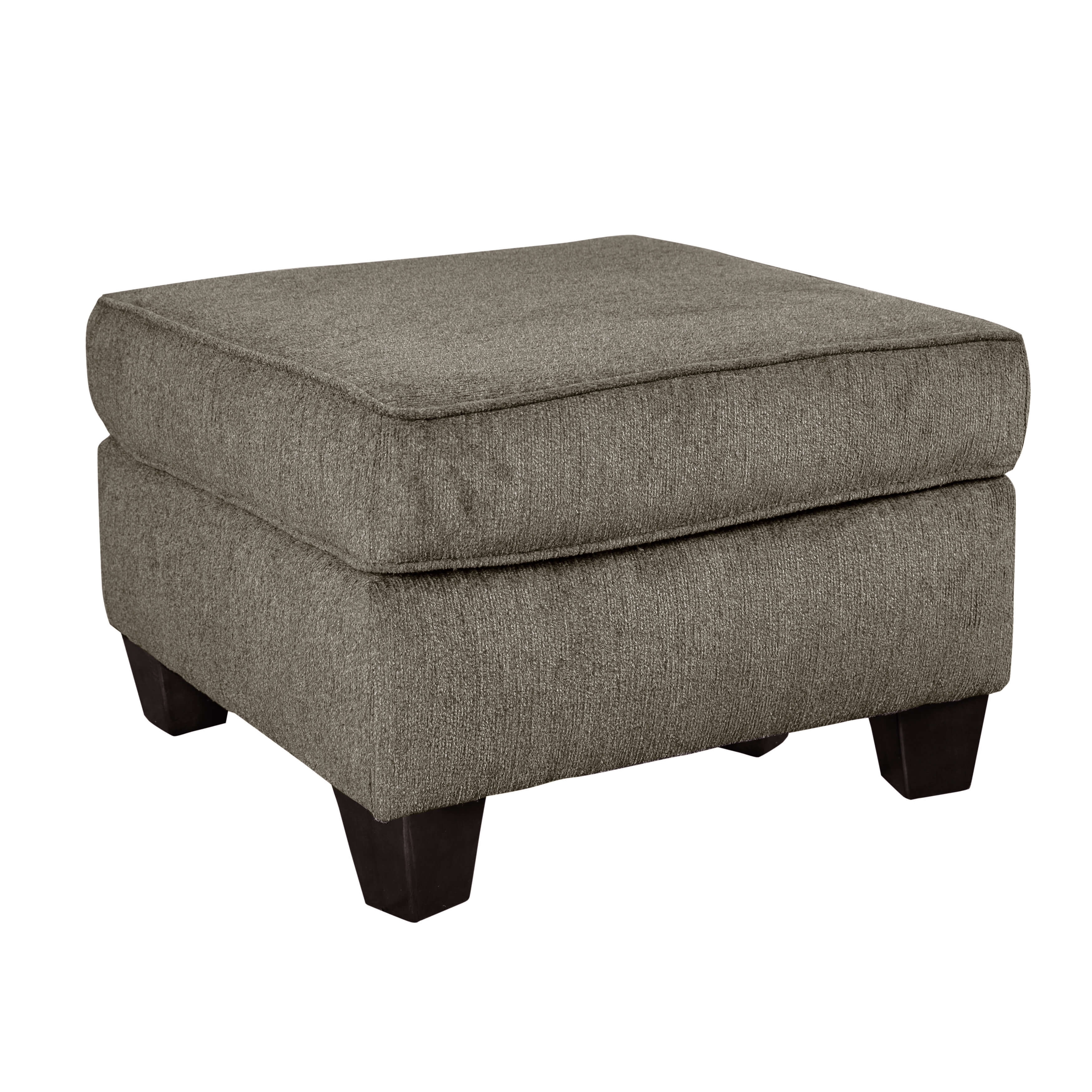 Alain Fabric Ottoman