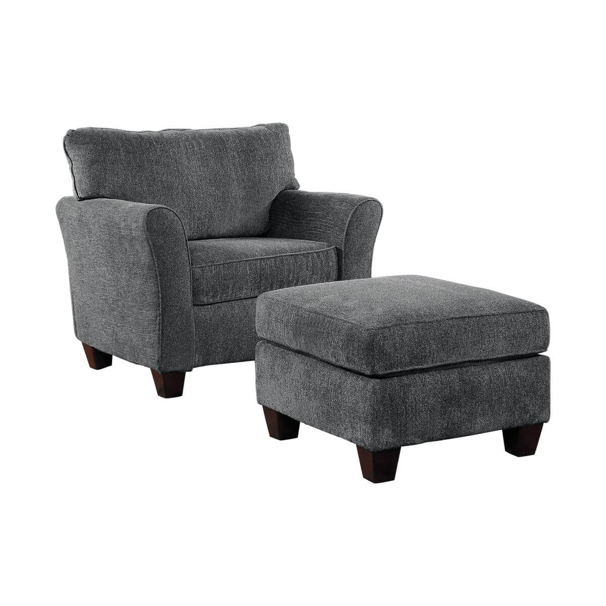 Alain Fabric Chair by Homelegance
