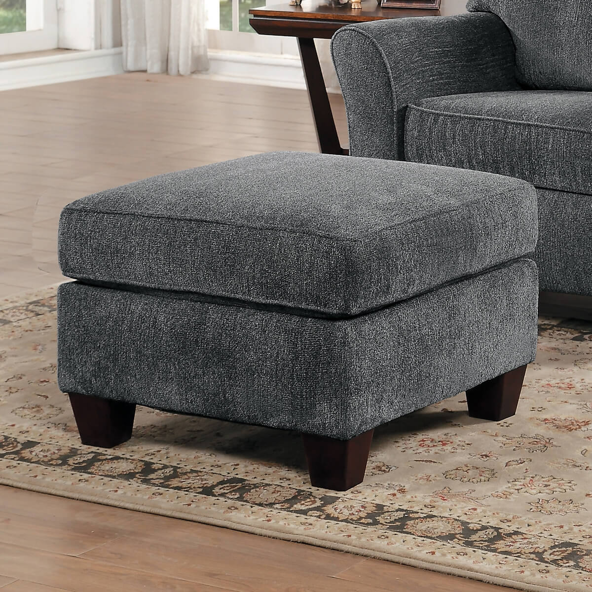 Alain Fabric Chair by Homelegance
