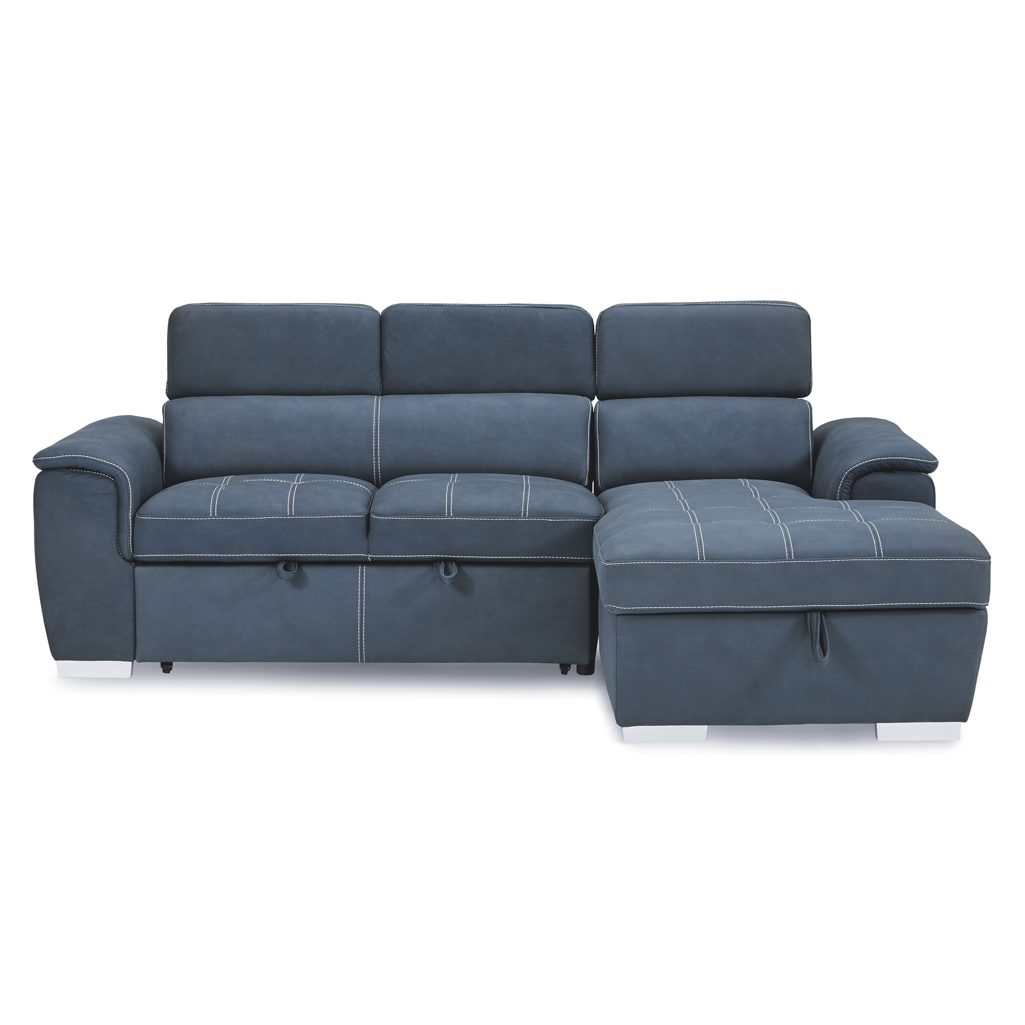 Ferriday Microfiber/Wood Sectional Sofa