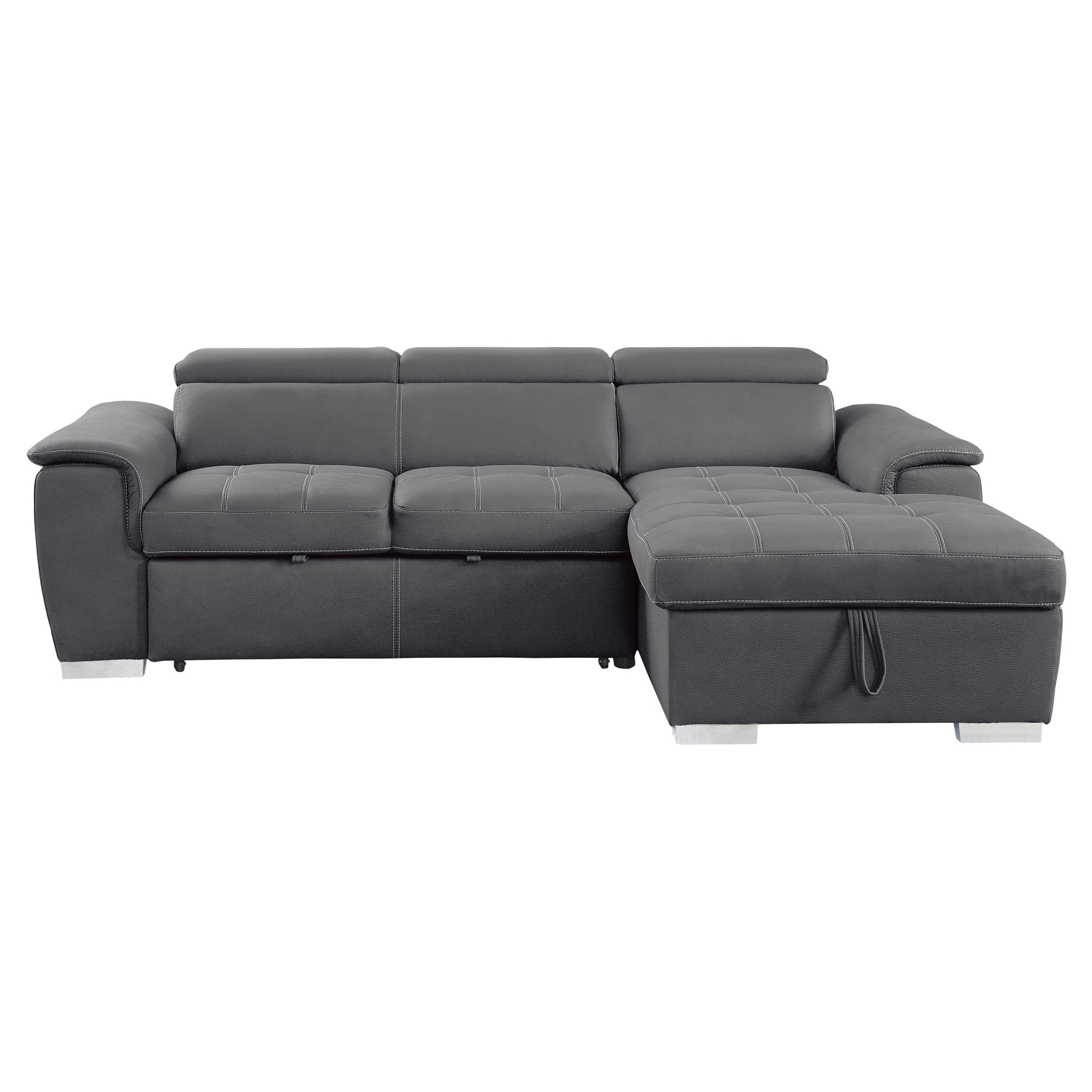 Ferriday Fabric Sectional - Thumbnail 2