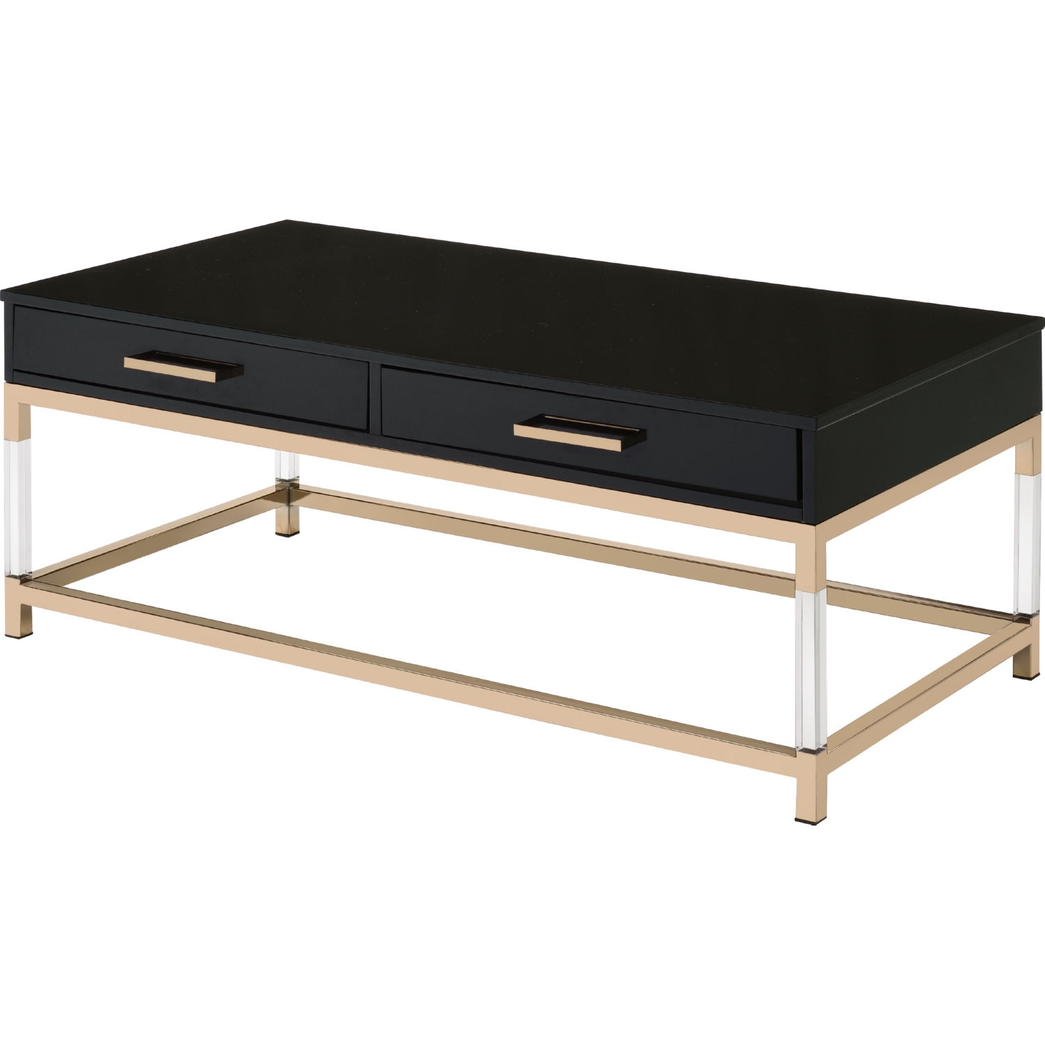 Adiel Metal Storage Coffee Table Set