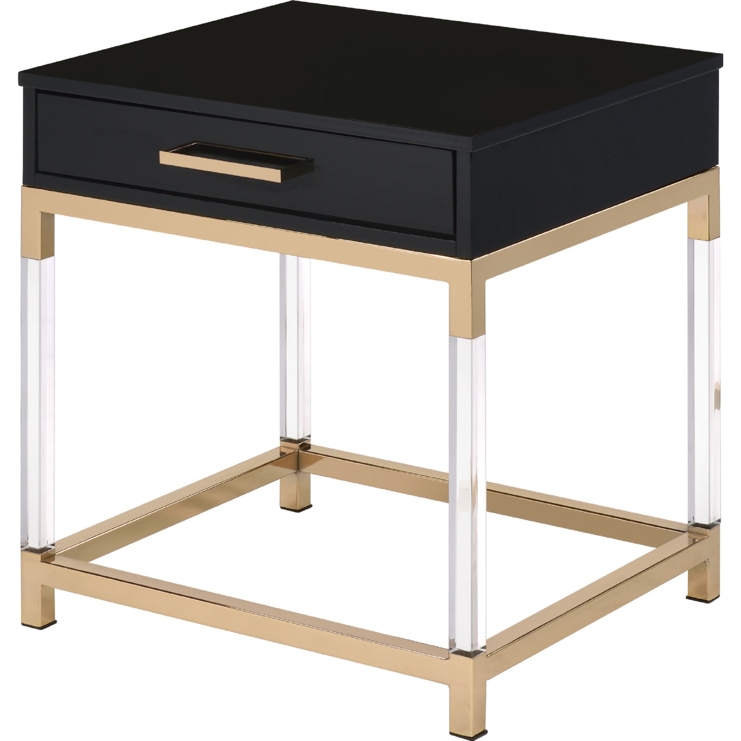 Adiel Metal Storage Coffee Table Set