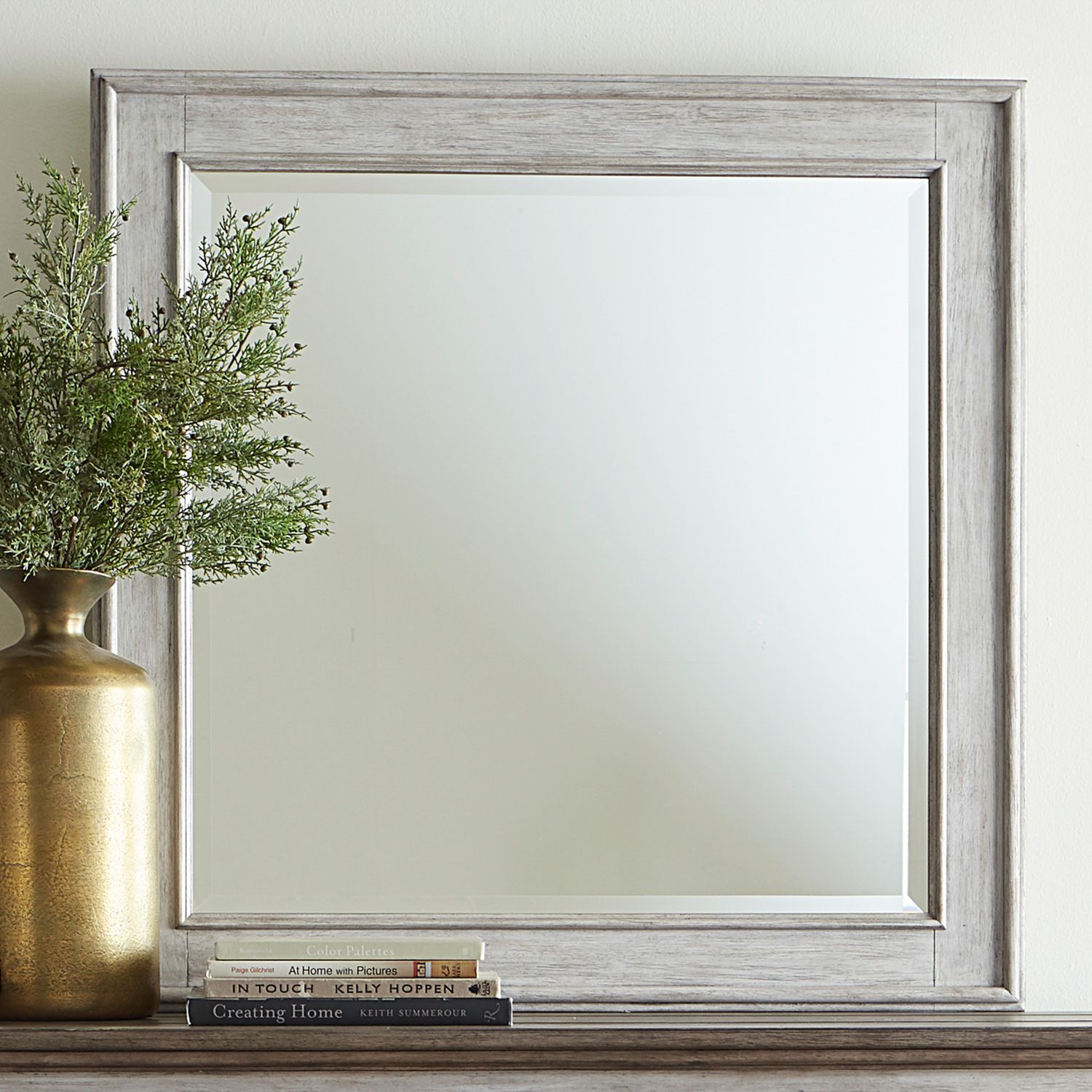 Heartland Rectangular Wood Landscape Mirror