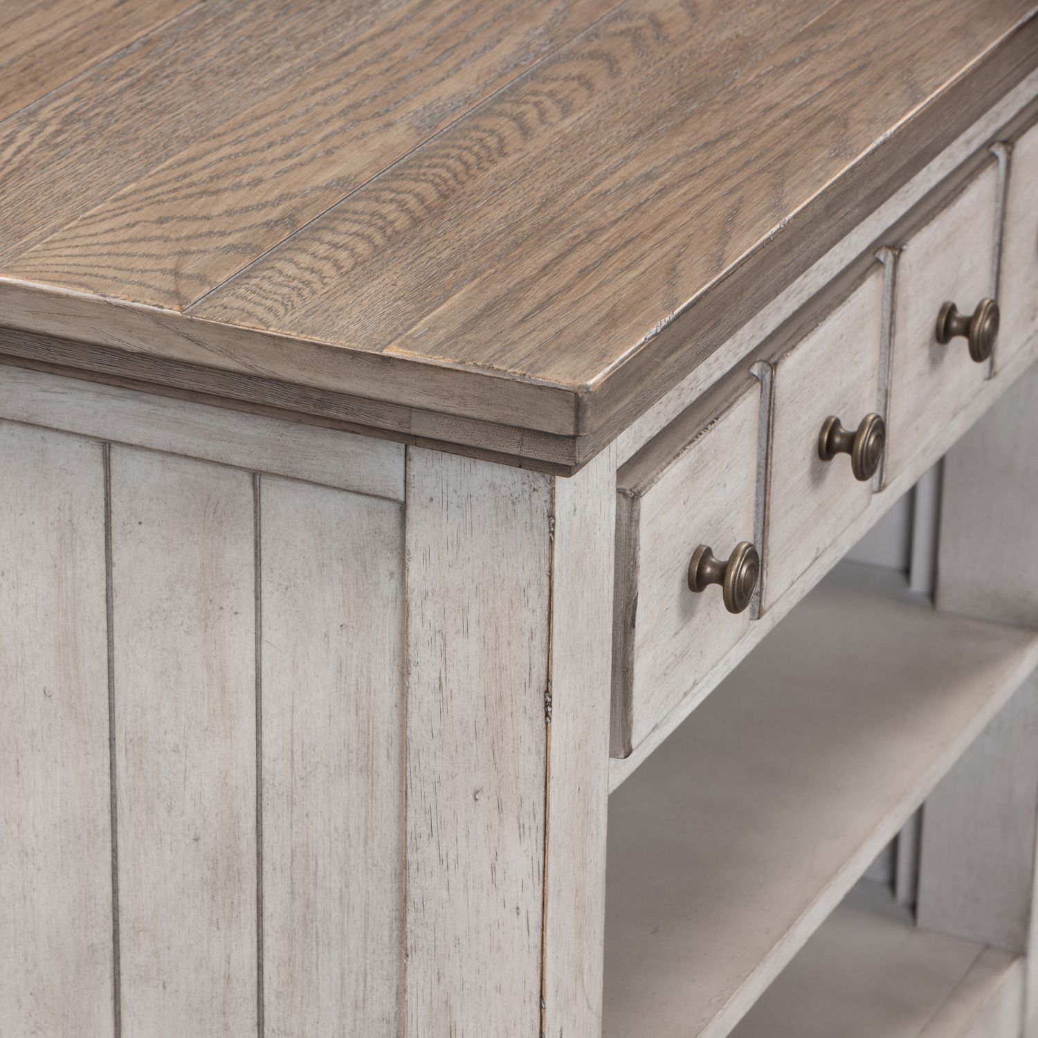 Heartland Wood 1-Drawer Night Stand w/Charging Station
