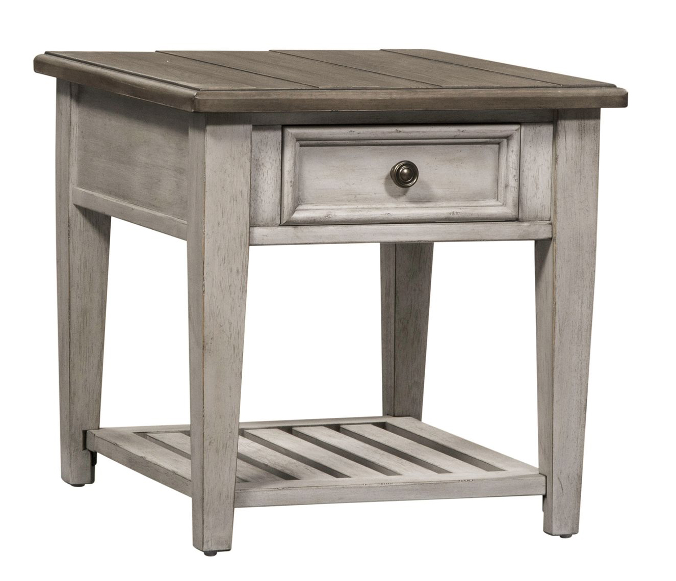 Heartland Farmhouse 3-Piece Cocktail Table Set | Antique White