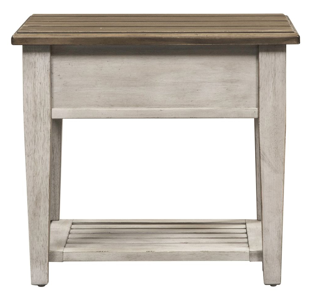 Heartland Farmhouse 3-Piece Cocktail Table Set | Antique White
