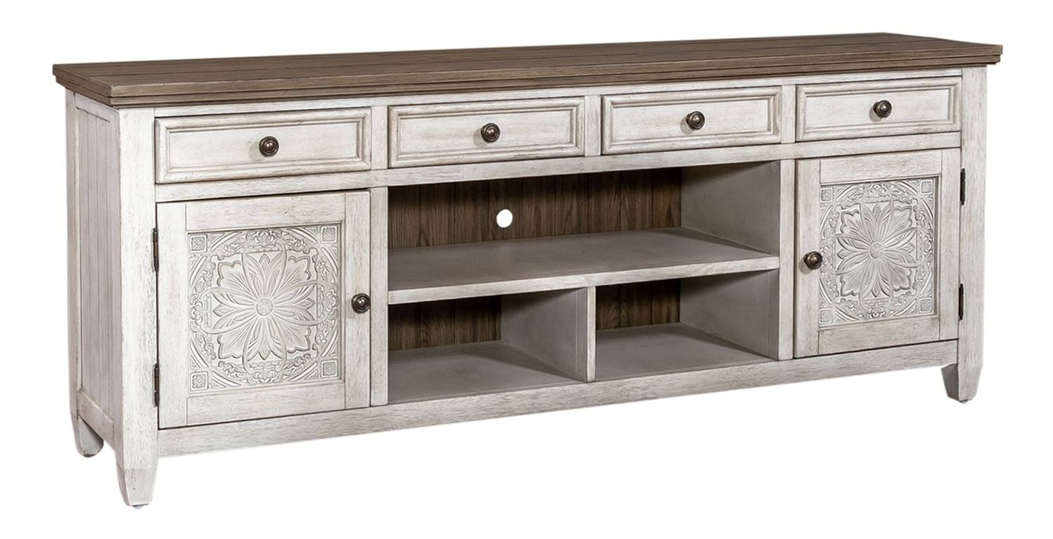 Heartland Farmhouse 3-Piece Cocktail Table Set | Antique White