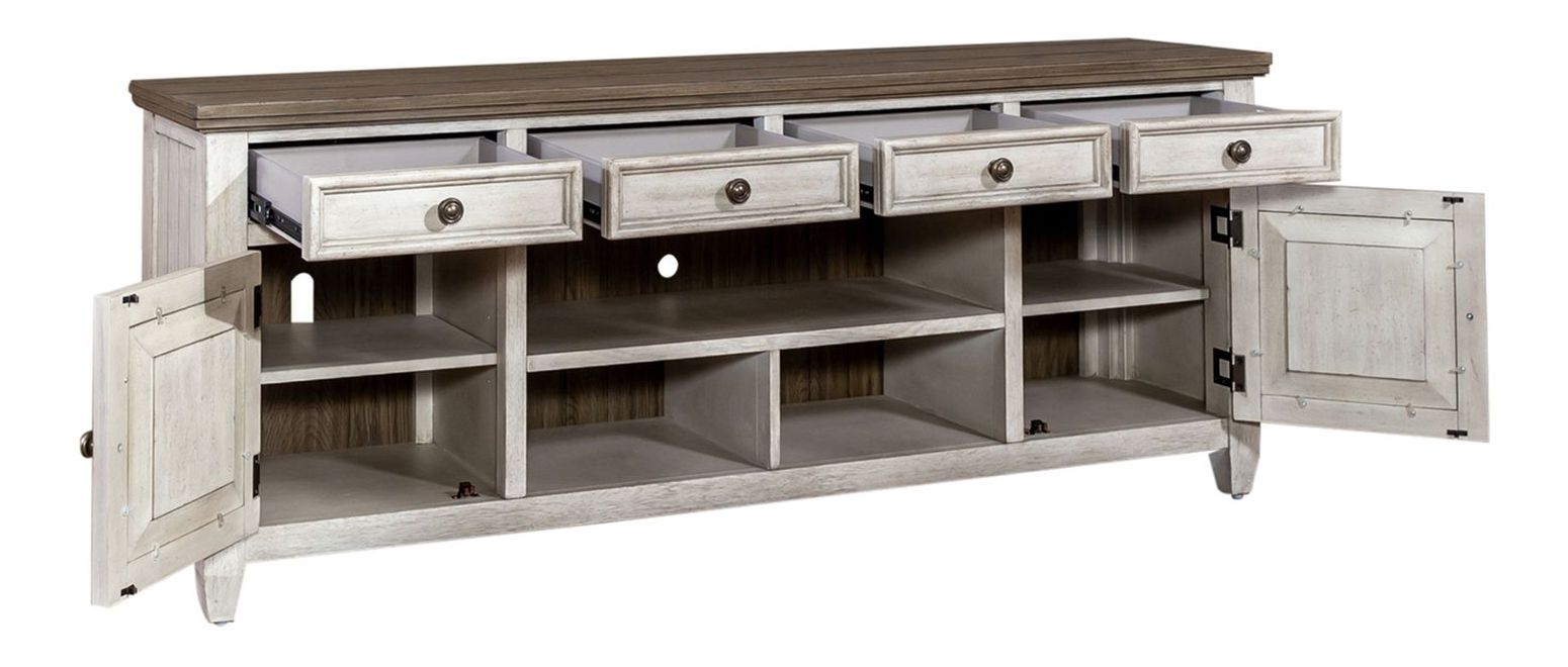 Heartland Round Coffee Table Set | Vintage Farmhouse Style