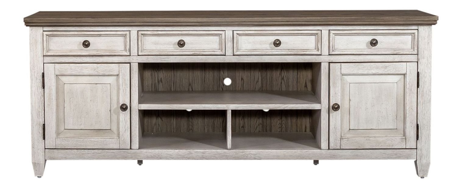 Heartland Round Coffee Table Set | Vintage Farmhouse Style