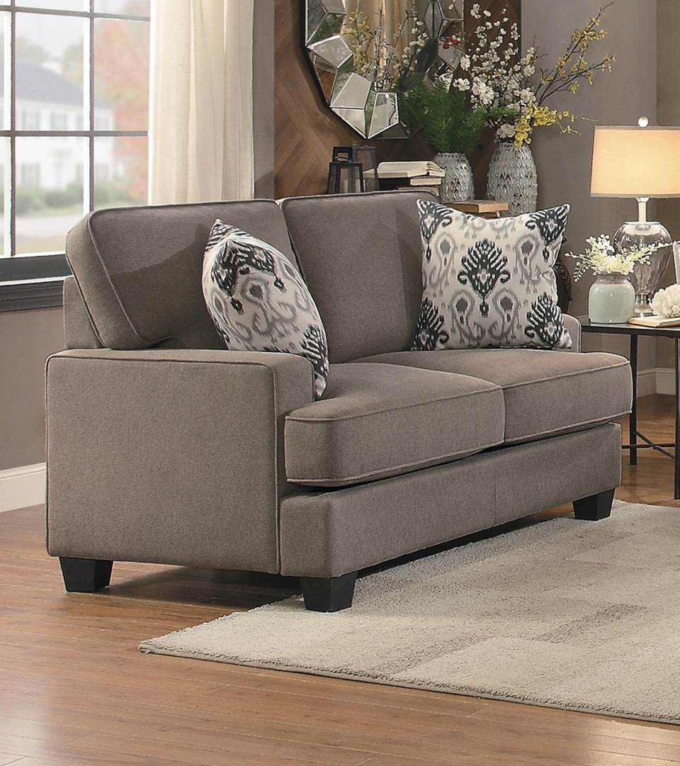 Kenner Polyester Fabric Loveseat
