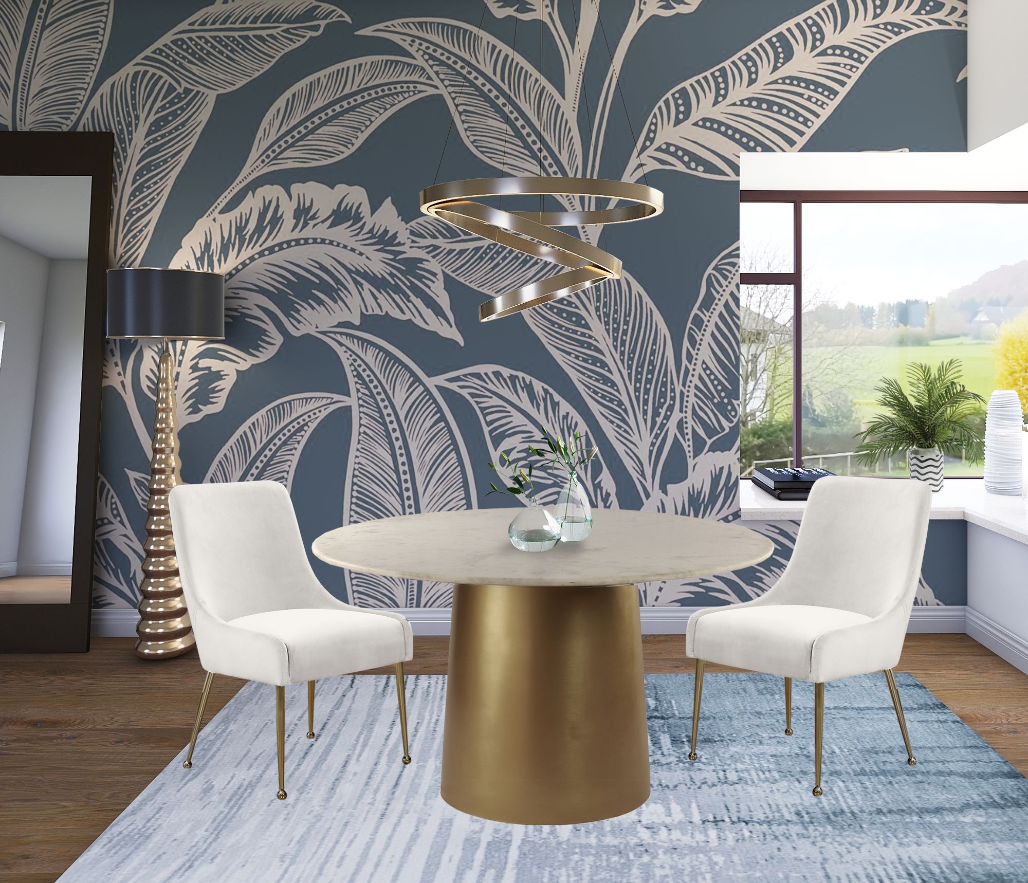 Owen Velvet Dining Chair