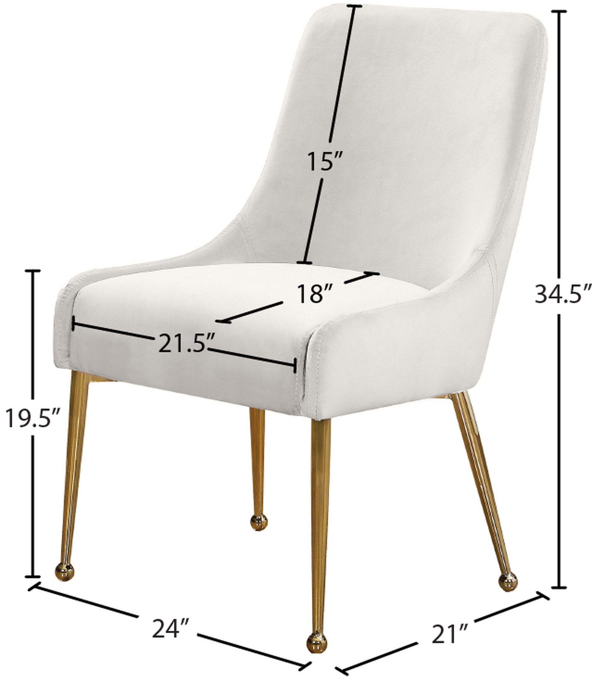 Owen Velvet Dining Chair