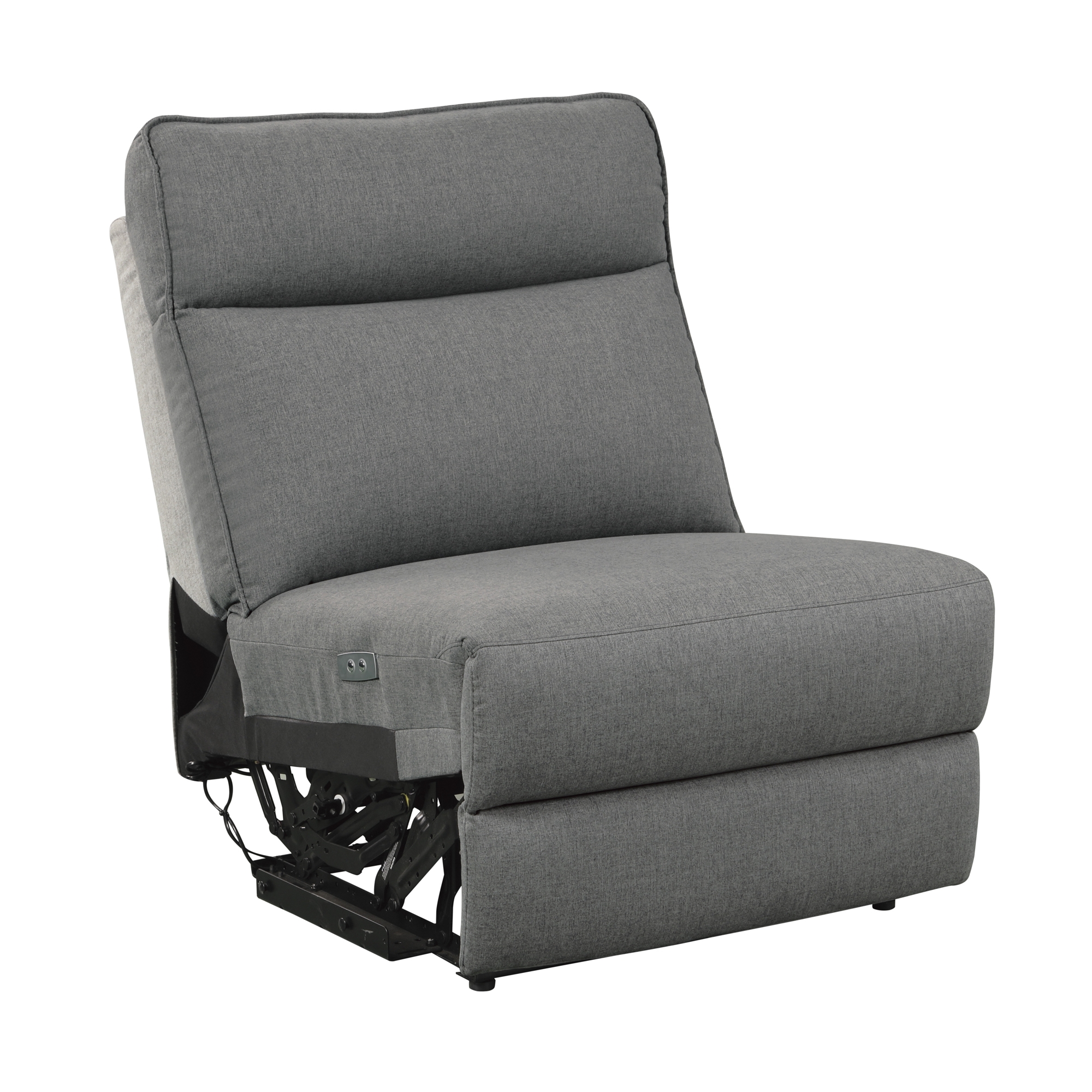 Maroni Power Double Reclining Sofa w/Power Headrests