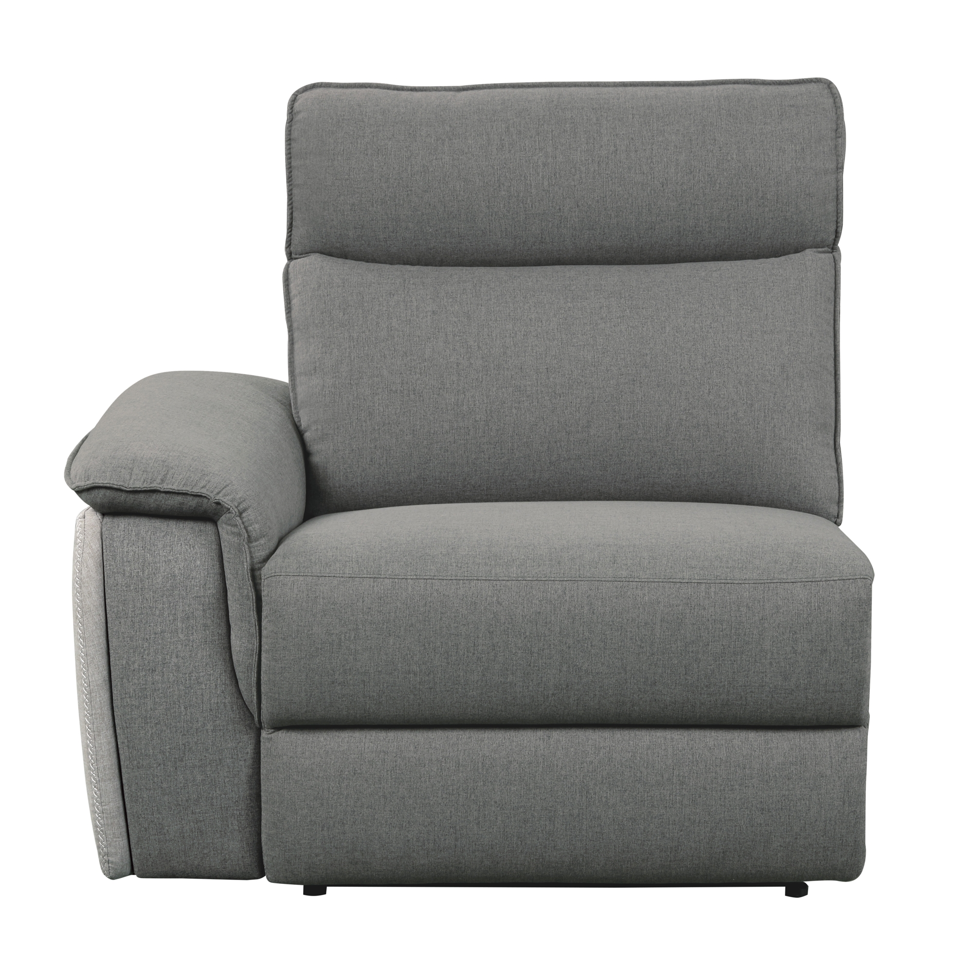 Maroni Fabric Power Double Reclining Loveseat w/Console