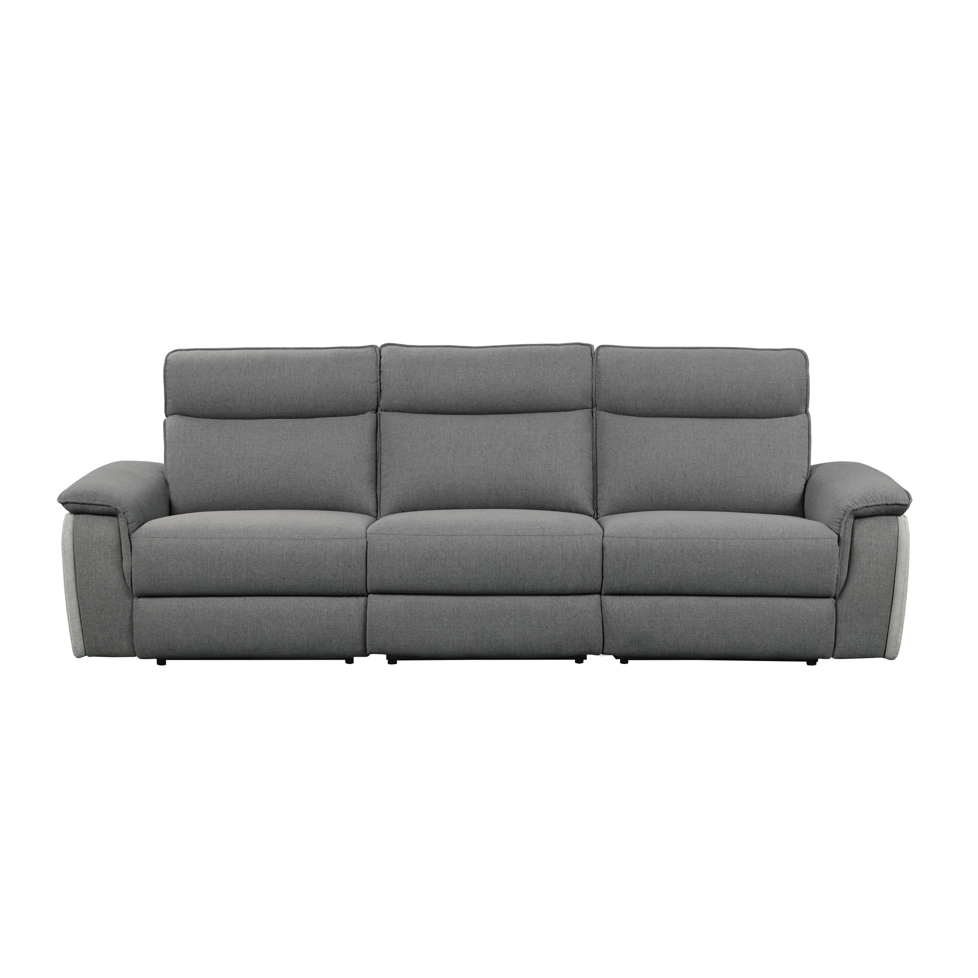 Maroni Power Double Reclining Sofa w/Power Headrests