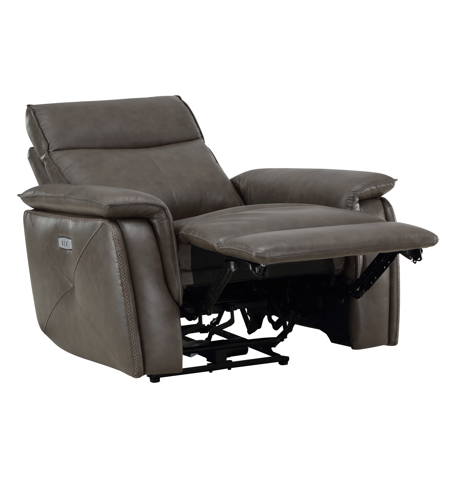 Maroni Leather/Leatherette Power Reclining Chair