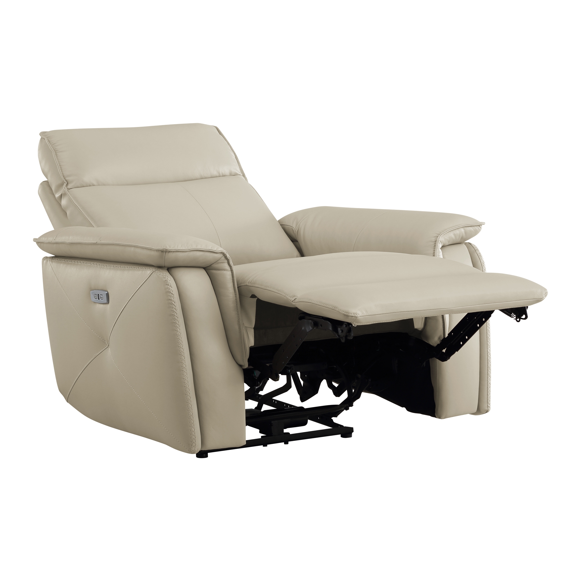 Maroni Leather/Leatherette Power Reclining Chair