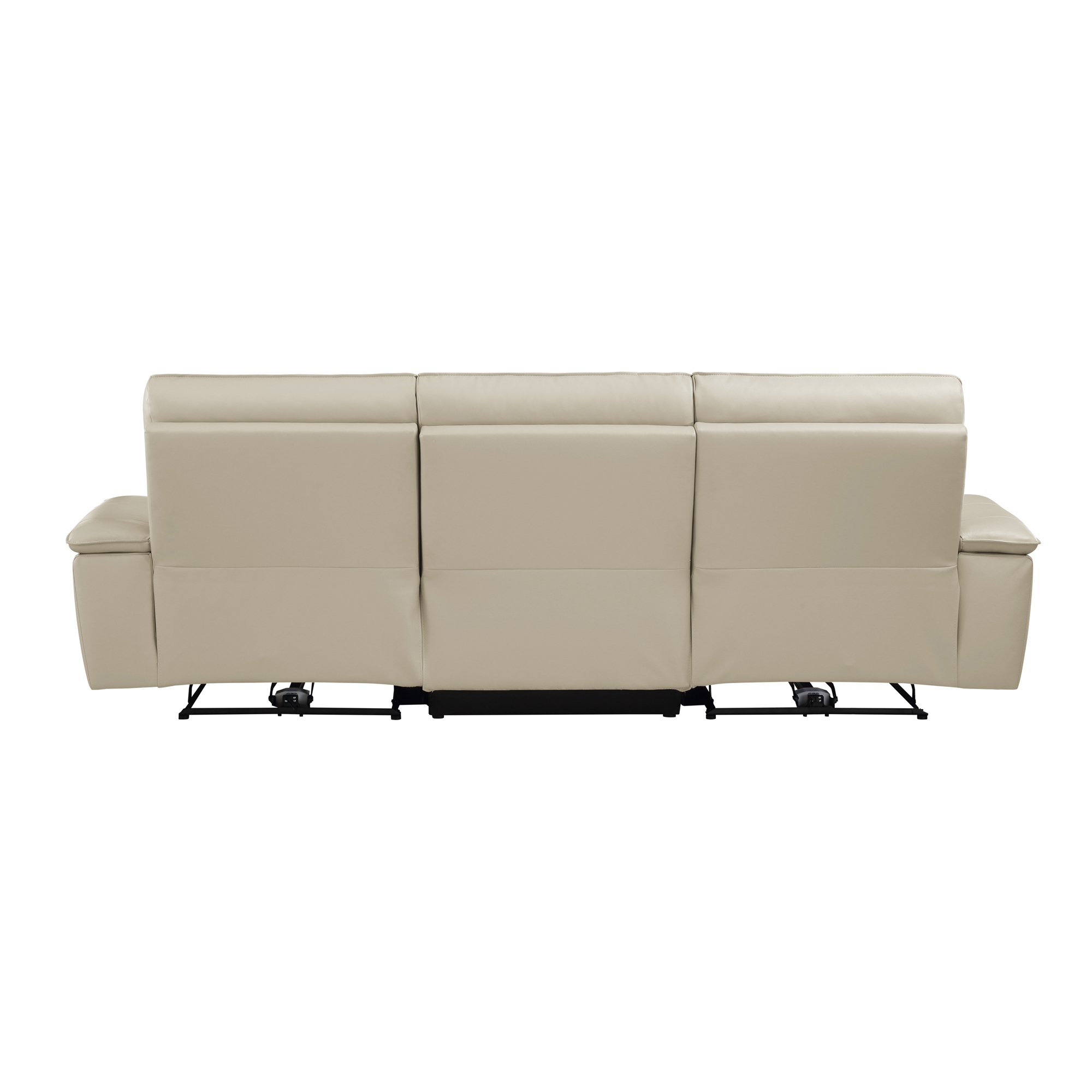 Maroni Power Double Reclining Sofa w/Power Headrests