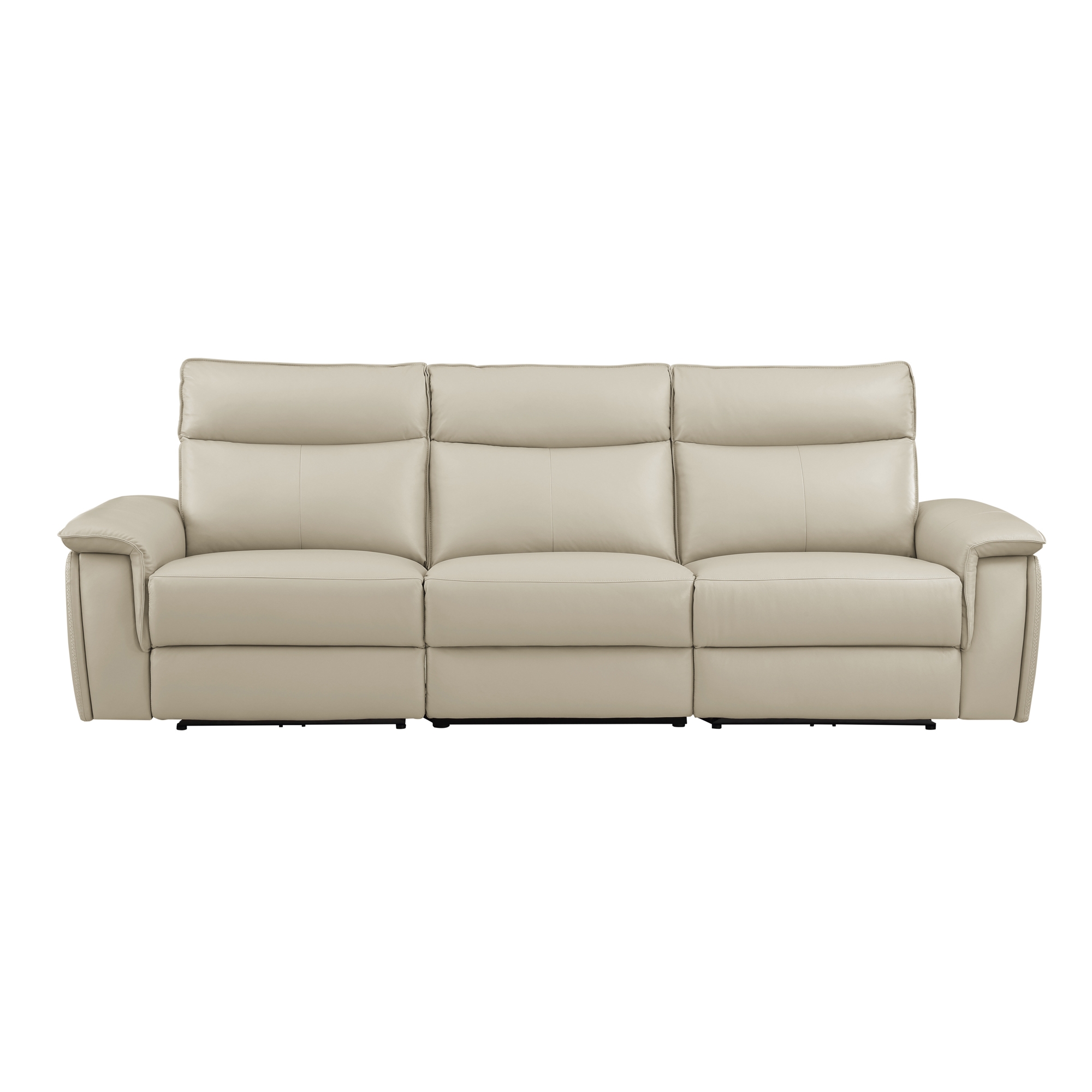 Maroni Power Double Reclining Sofa w/Power Headrests