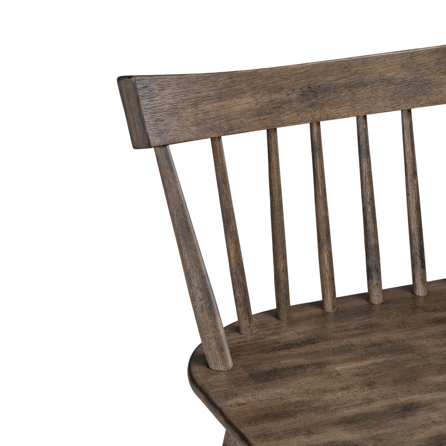 Midland Falls Wood Spindle Back Bench