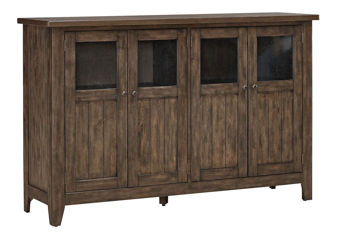 Midland Falls Extendable Dining Set | Rustic Brown | Liberty
