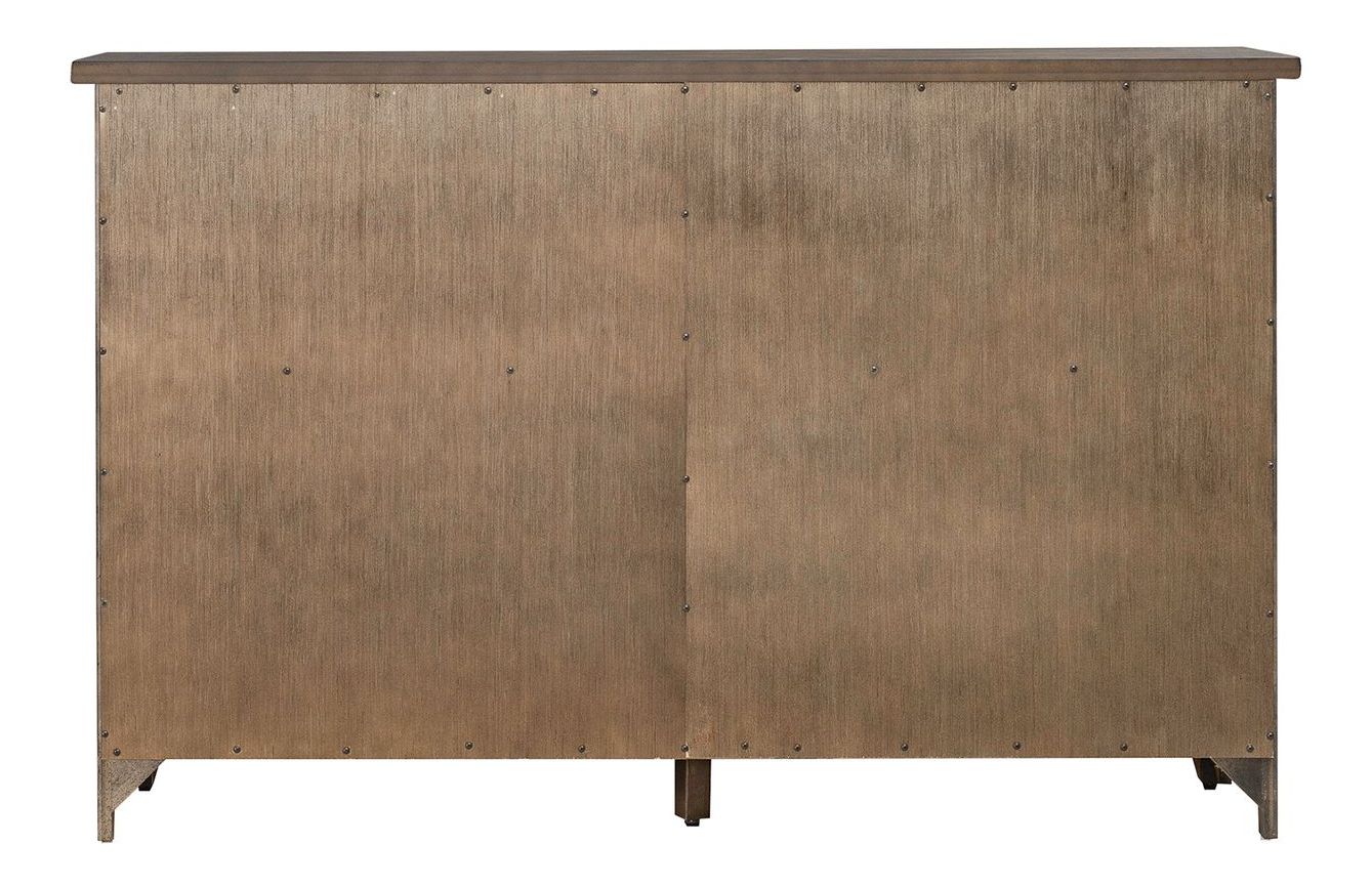 Midland Falls Wood 4-Door Buffet