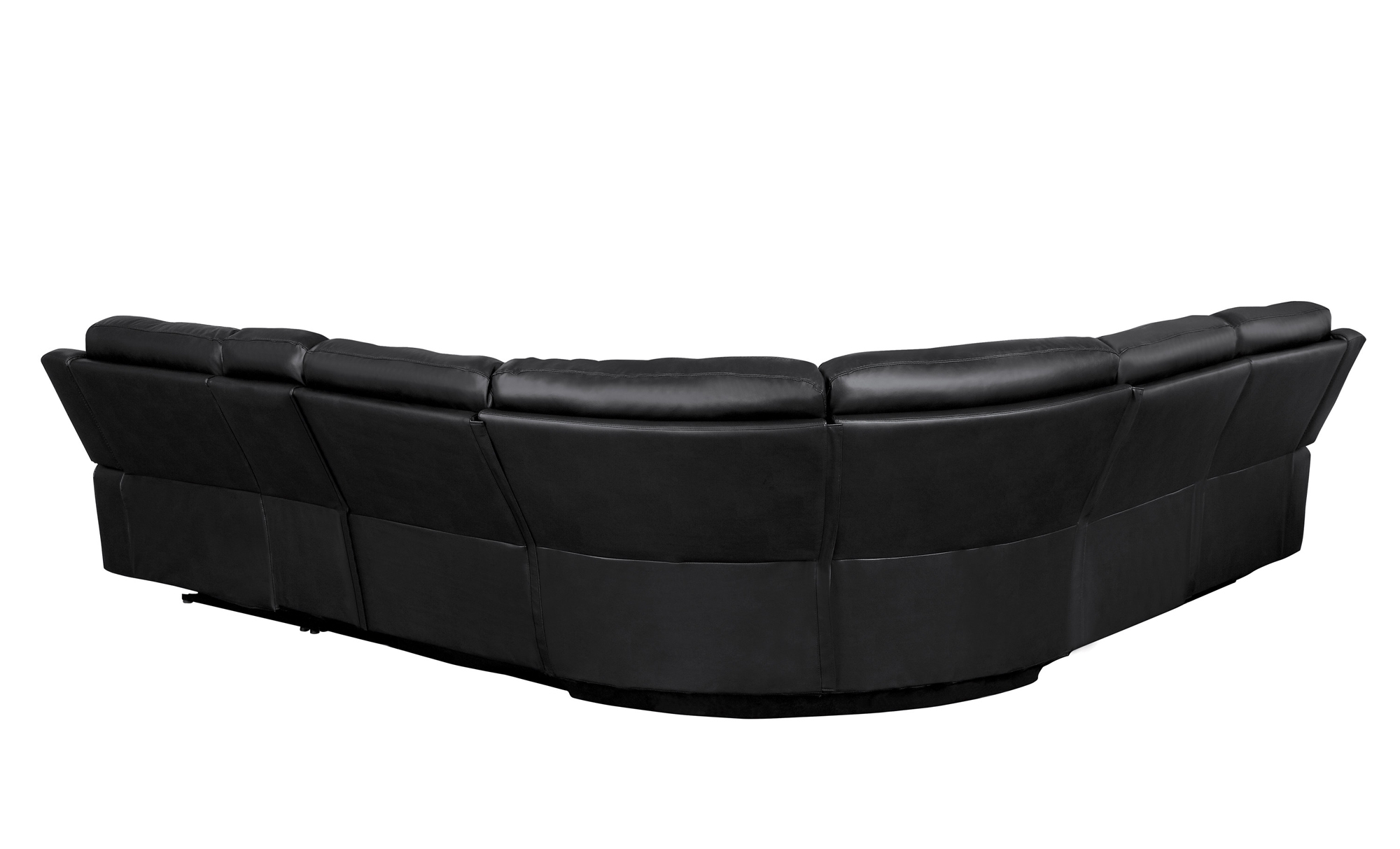 Falun Leatherette Power Reclining Sectional