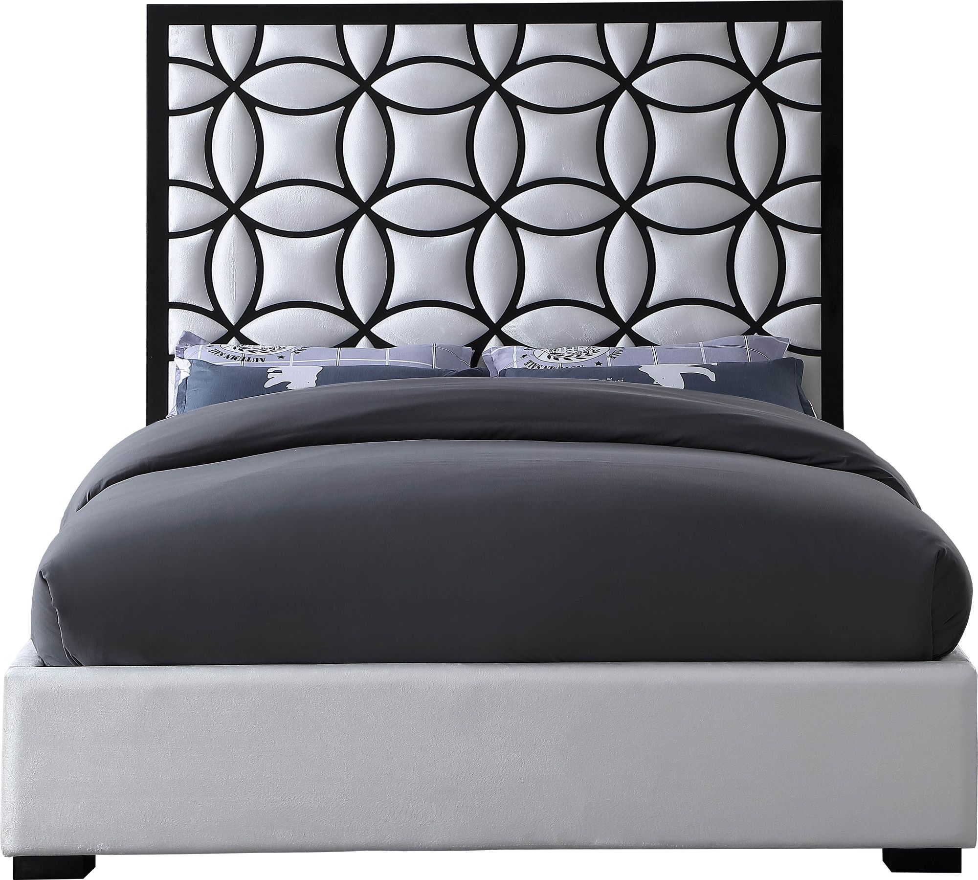 Taj Velvet King Size Bed