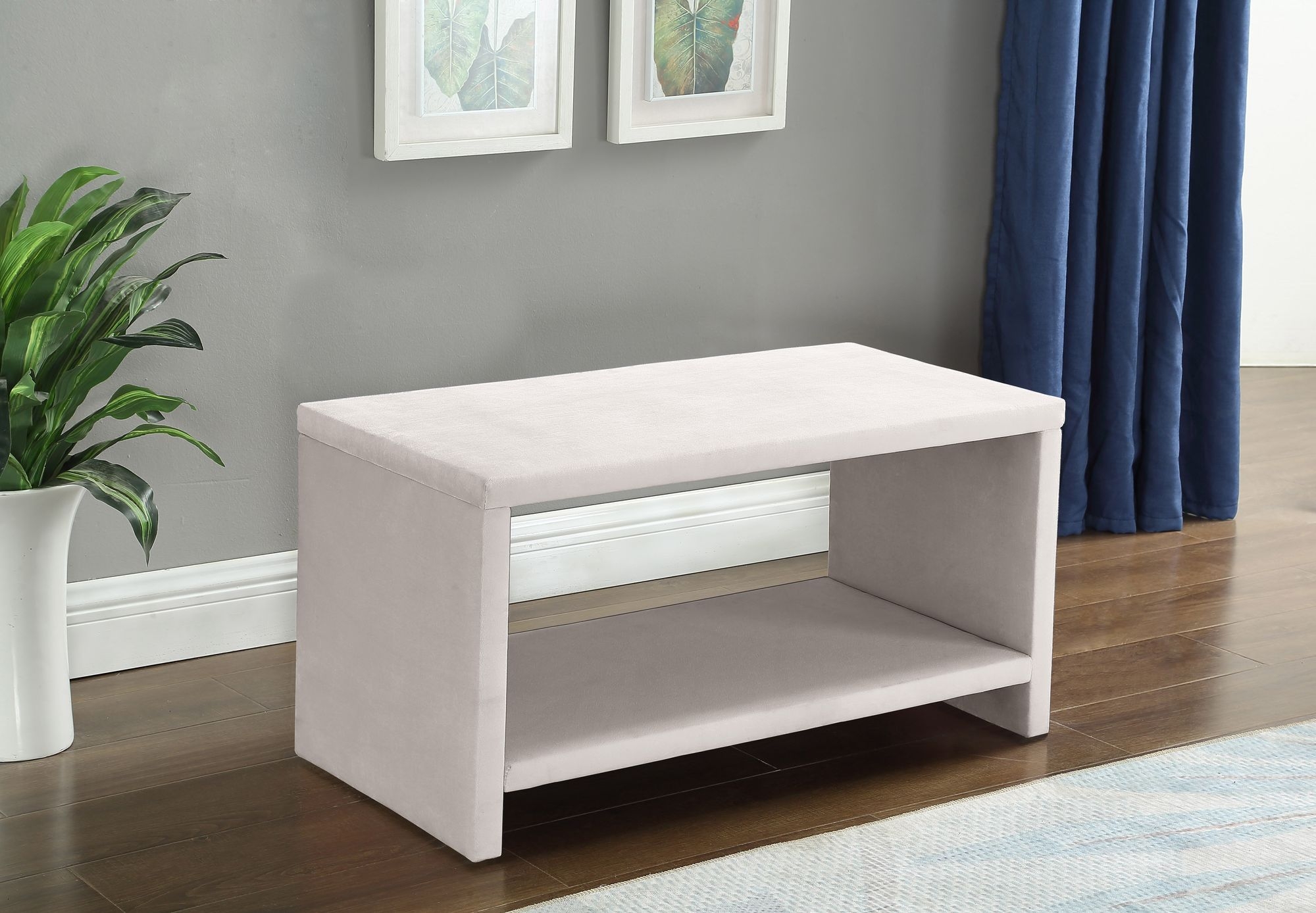 Cleo Velvet Nightstand