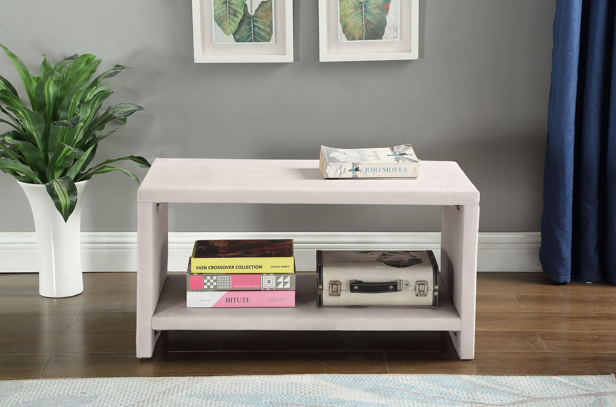 Cleo Velvet Nightstand